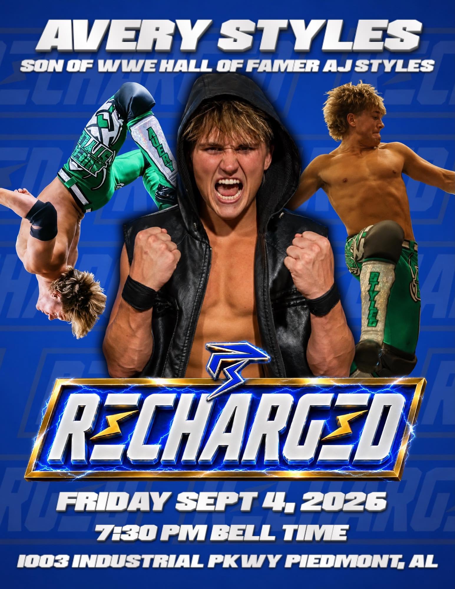 As announced Sunday, NEW TNA signee and son of WWE Hall of Famer