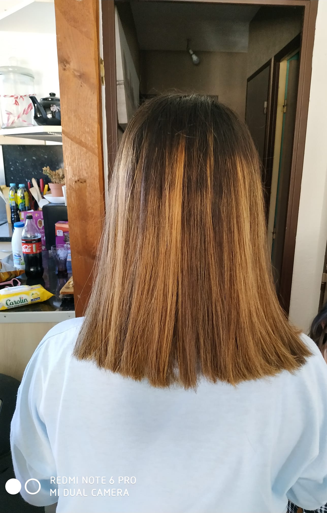 Tie And Dye Caramel Cheveux Mi Long