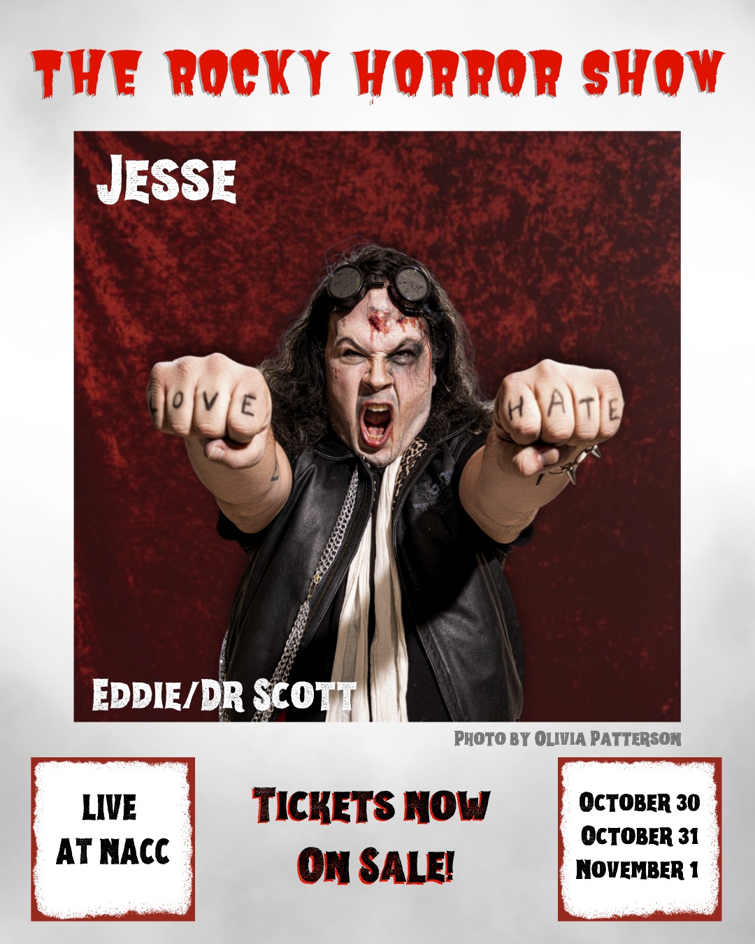 Parcel - 🎭 Meet the Cast & Crew of The Rocky Horror Show! Jesse is ...
