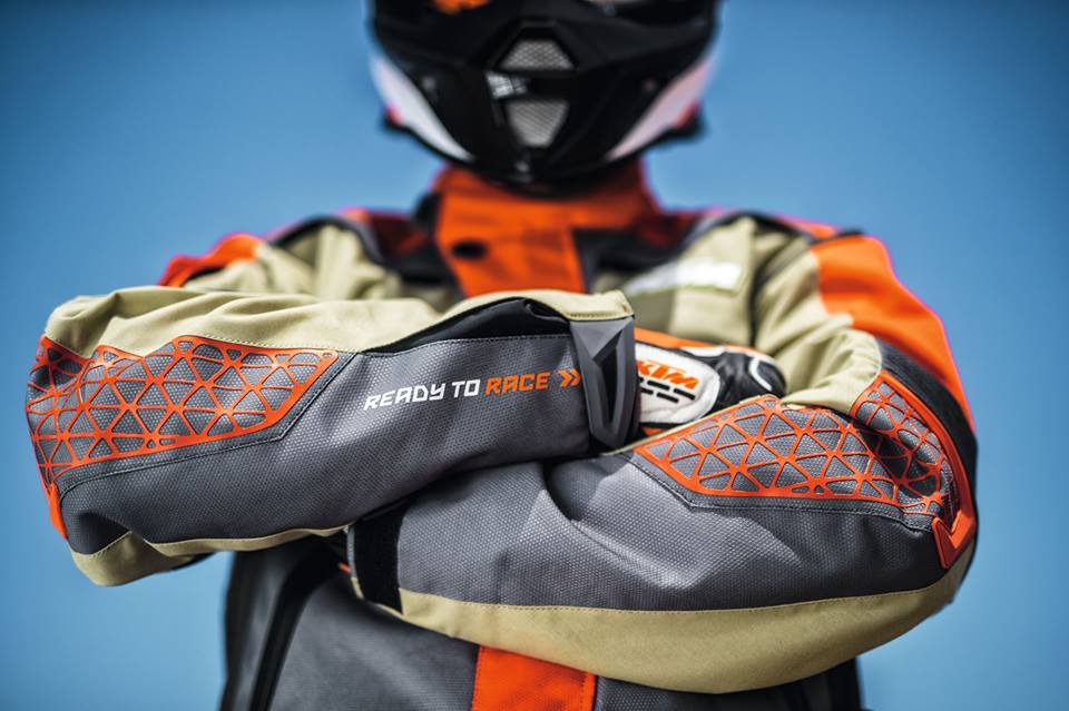 KTM's latest adventure jacket and pants for all-year riding