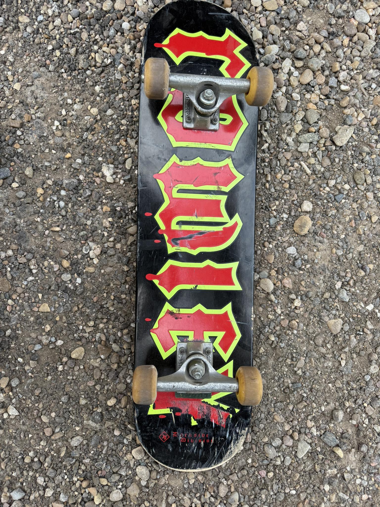 What to do with vintage Geoff Rowley skateboard?