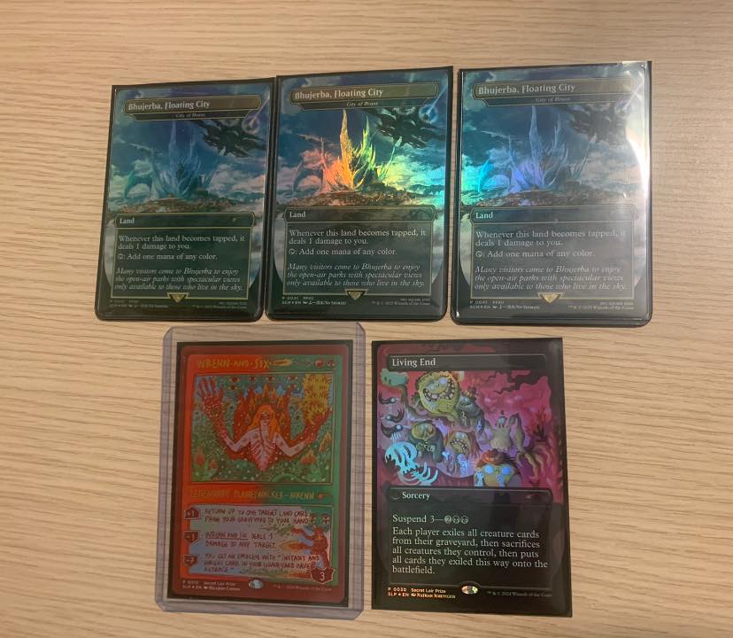 I've got a non foil store championship city of brass. 1/1 promo