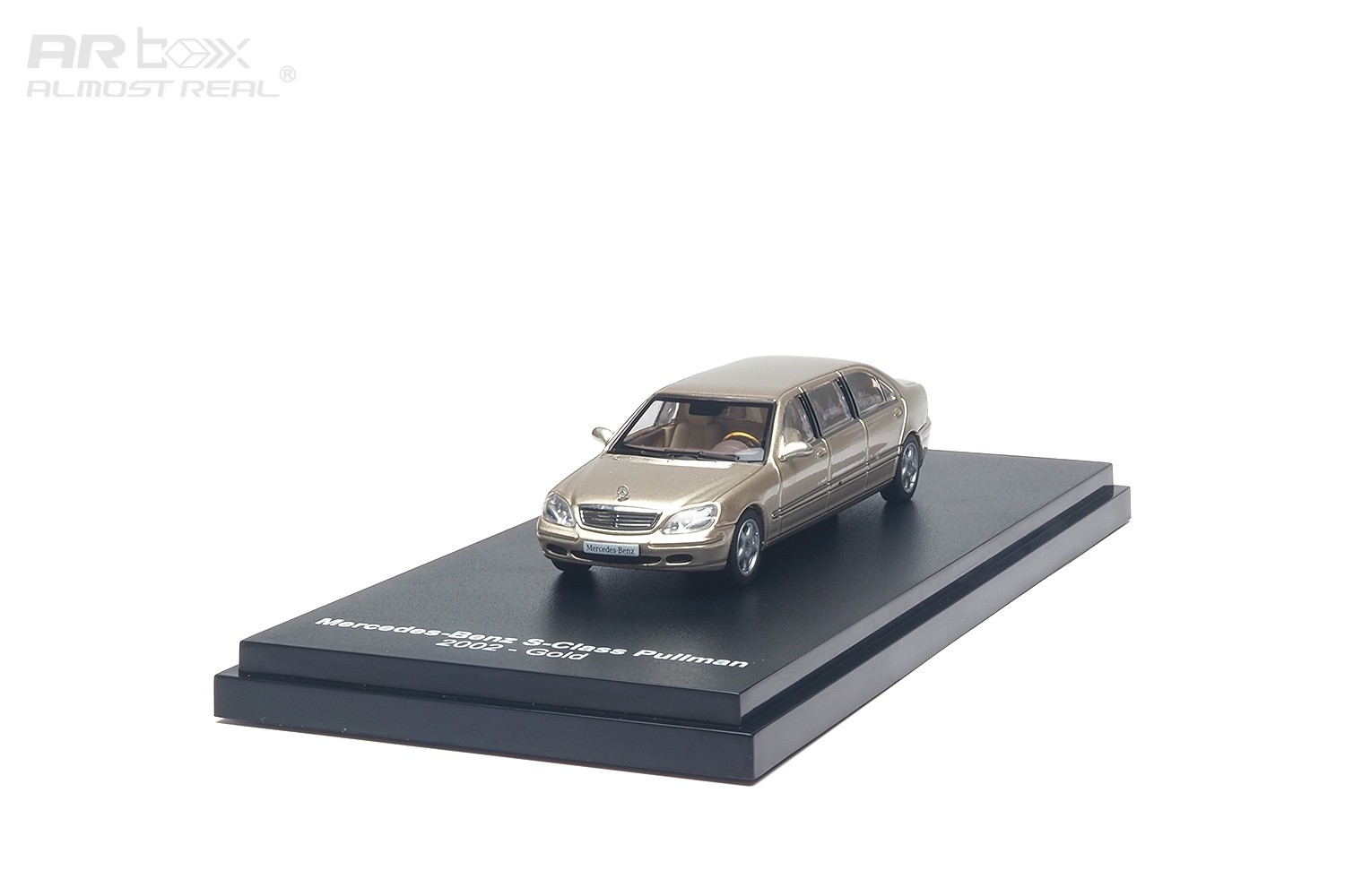 🥳AR Box Almost Real 1:64 Mercedes S-Class S600 Pullman 2002
