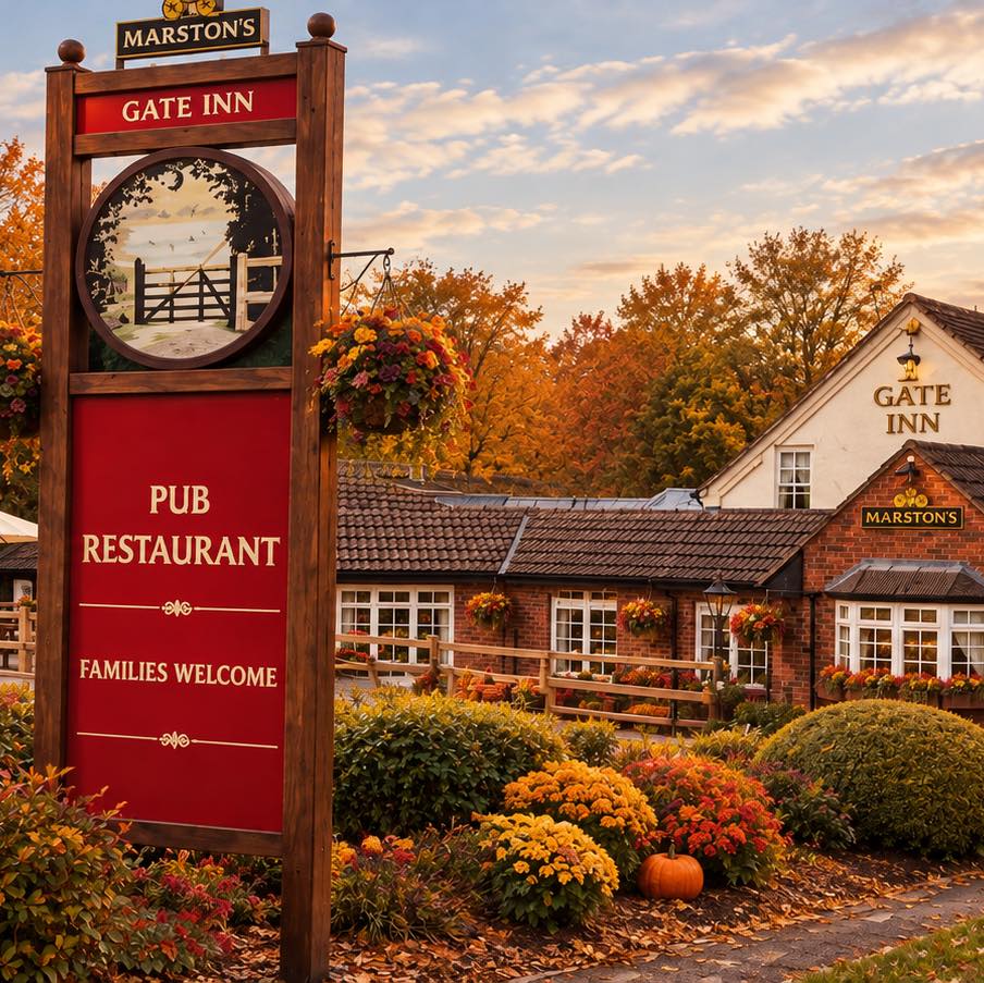 The Gate Inn, Osbaston on Reels