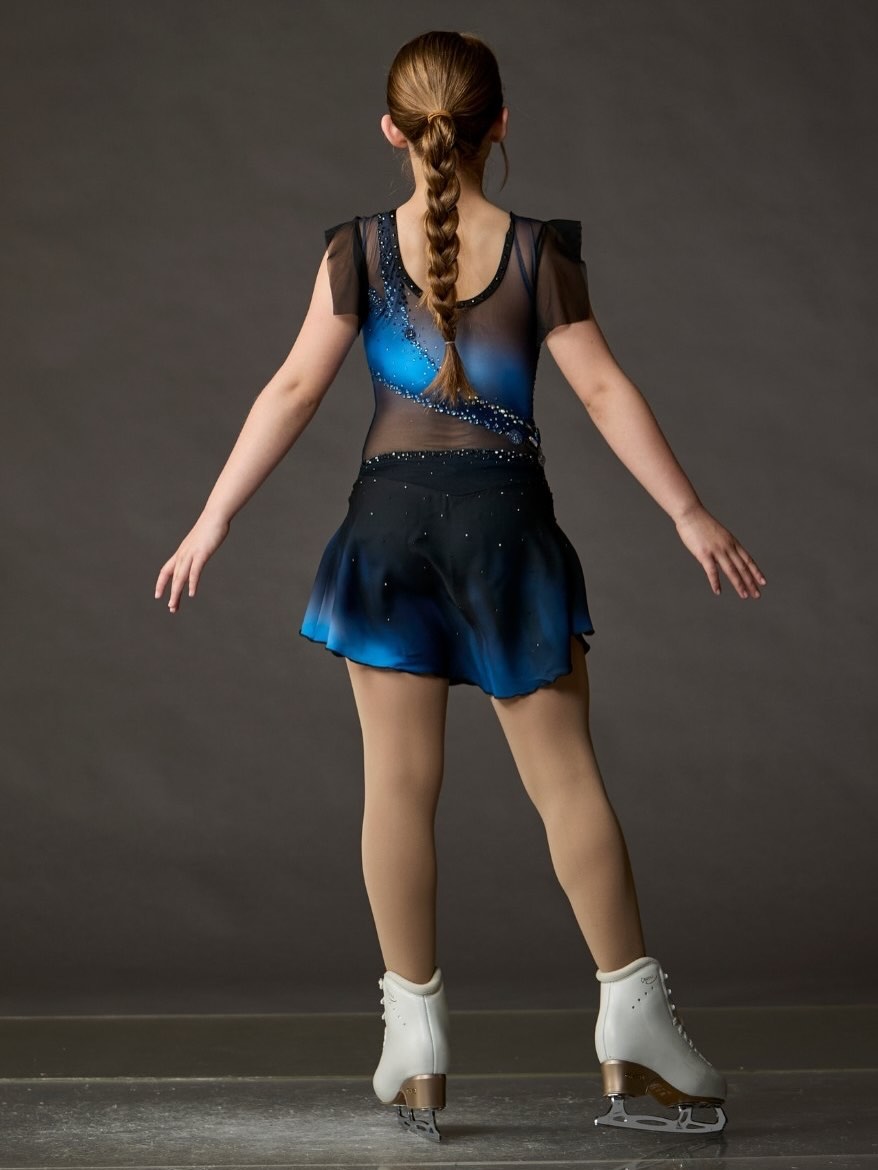 One of a kind elite xpression figure skating dress