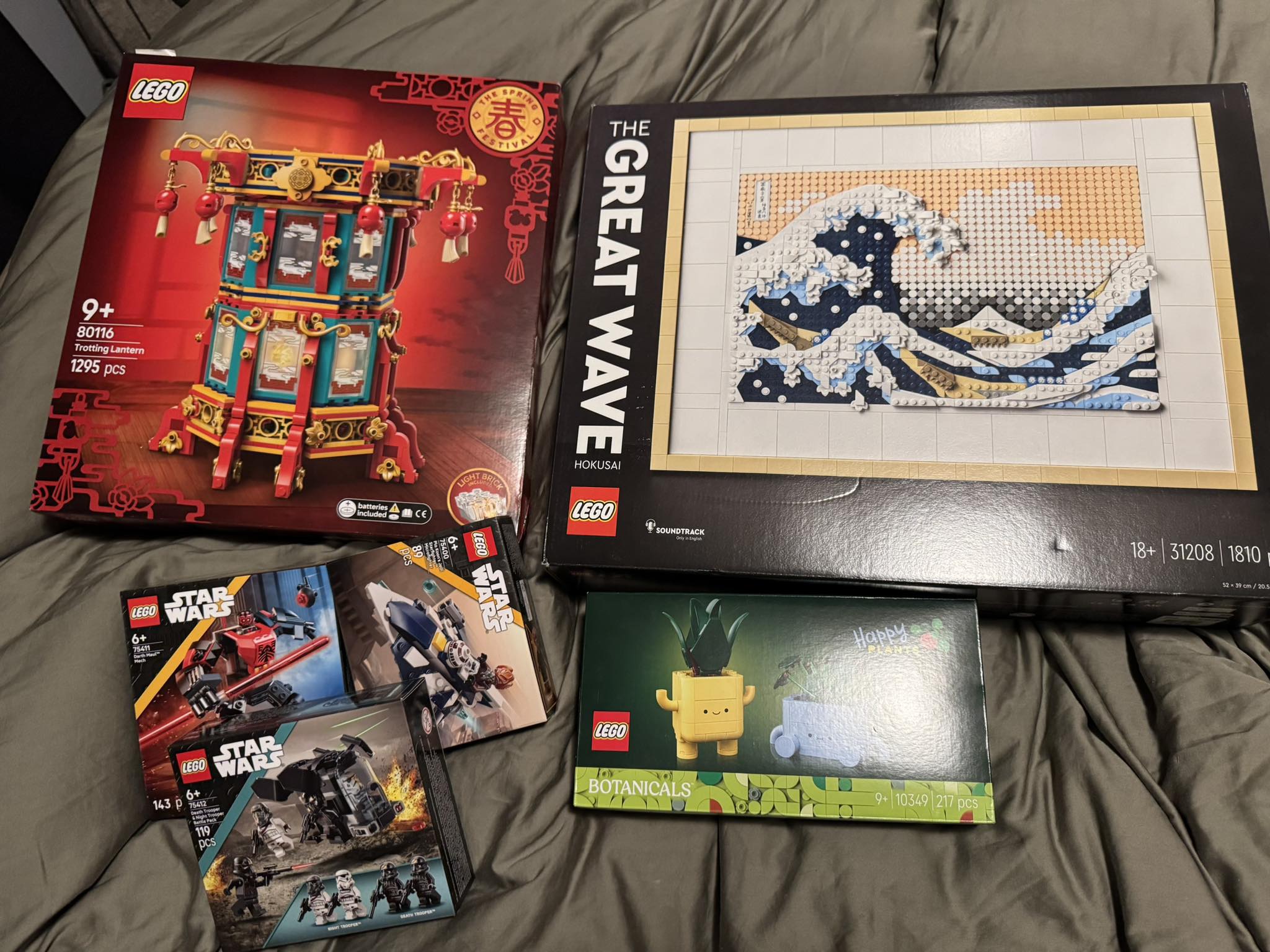 Lego release day purchases and sharing