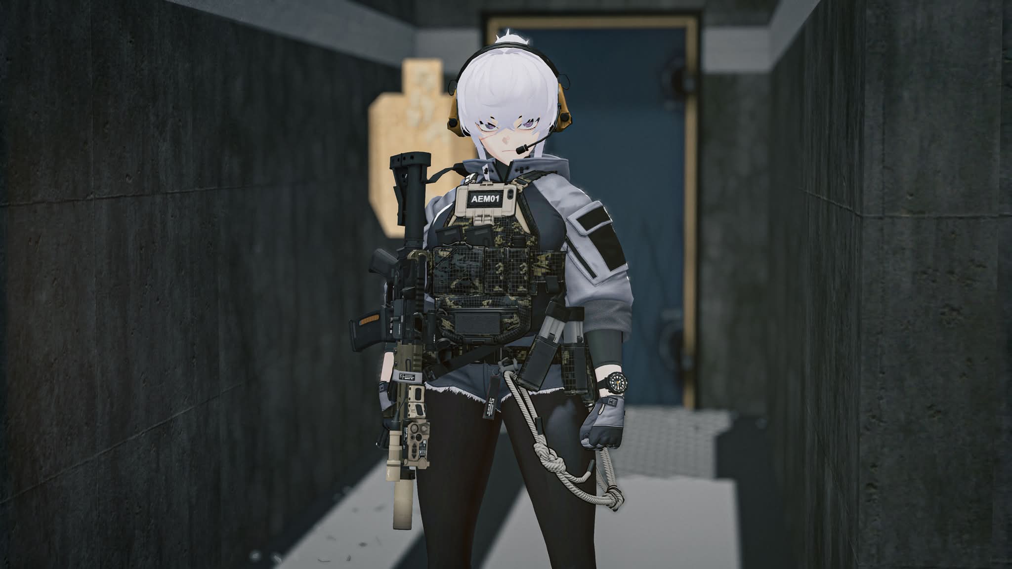 My daugtheru - Alma chan 🌙 【AEM01 Tactical Hoodie】 Pre-order on