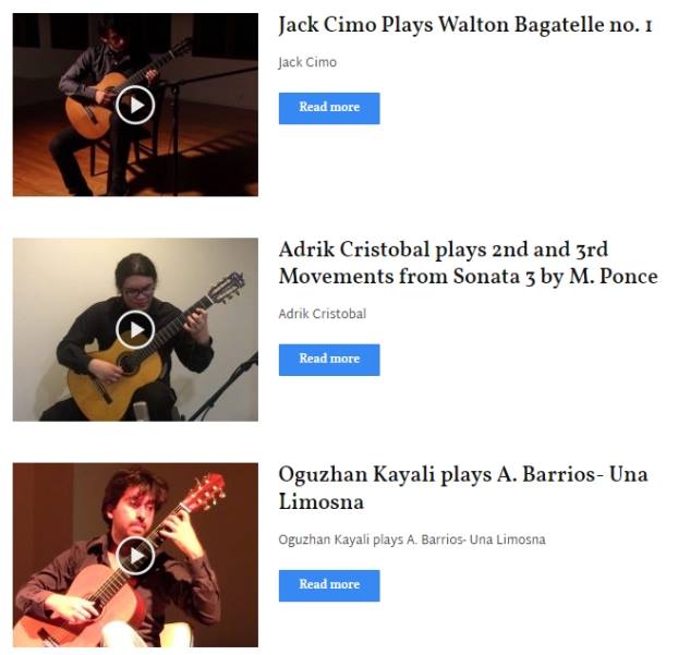 CGA Online Guitar Competition 2017... - Classical Guitar Asia | Facebook