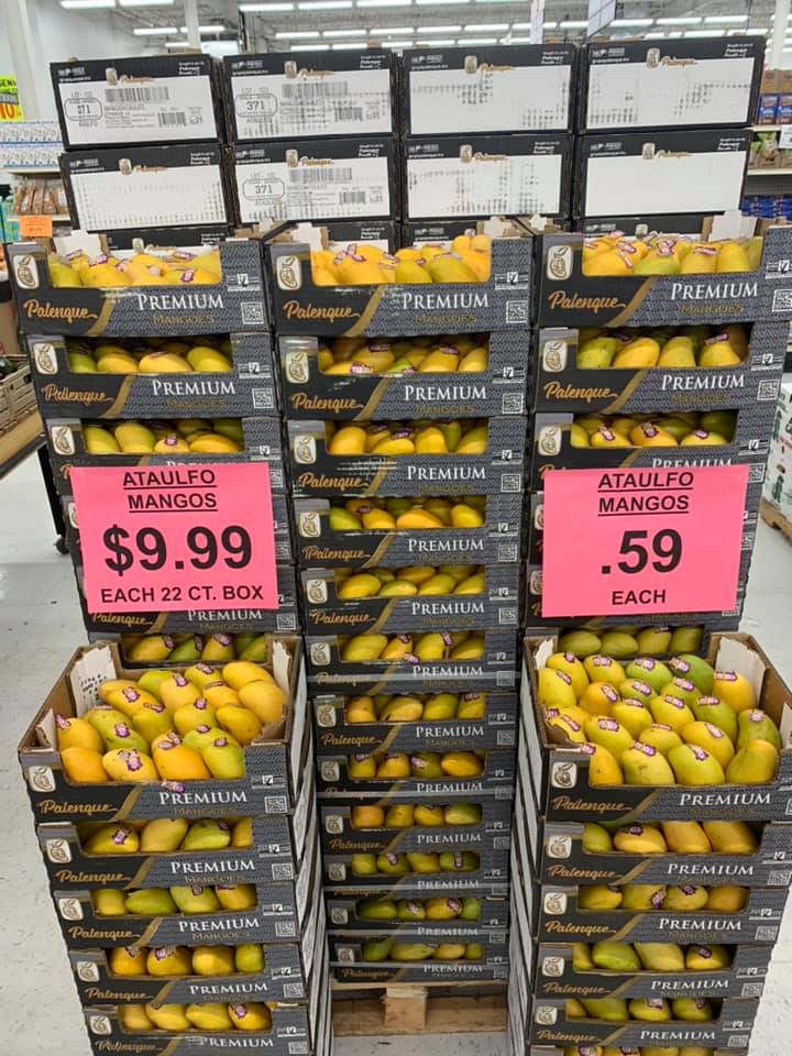 Just arrived! Ataulfo Mangos $9.99 each 22 count box or .59 each!