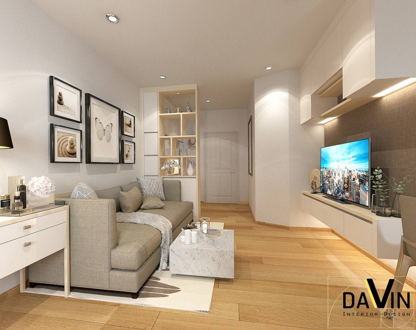 ตกแต่งคอนโดม... - Davin Interior Co., Ltd รับออกแบบตกแต่งภายใน
