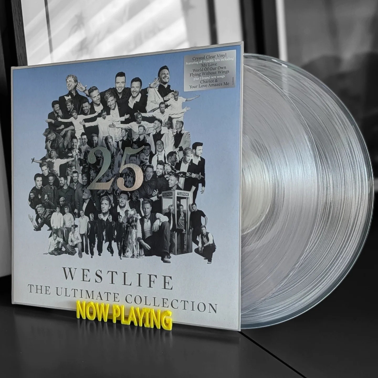 westlife 25周年限定盤クリアレコード Repost @vinyladdictni Westlife - 25: The Ultimate Collection