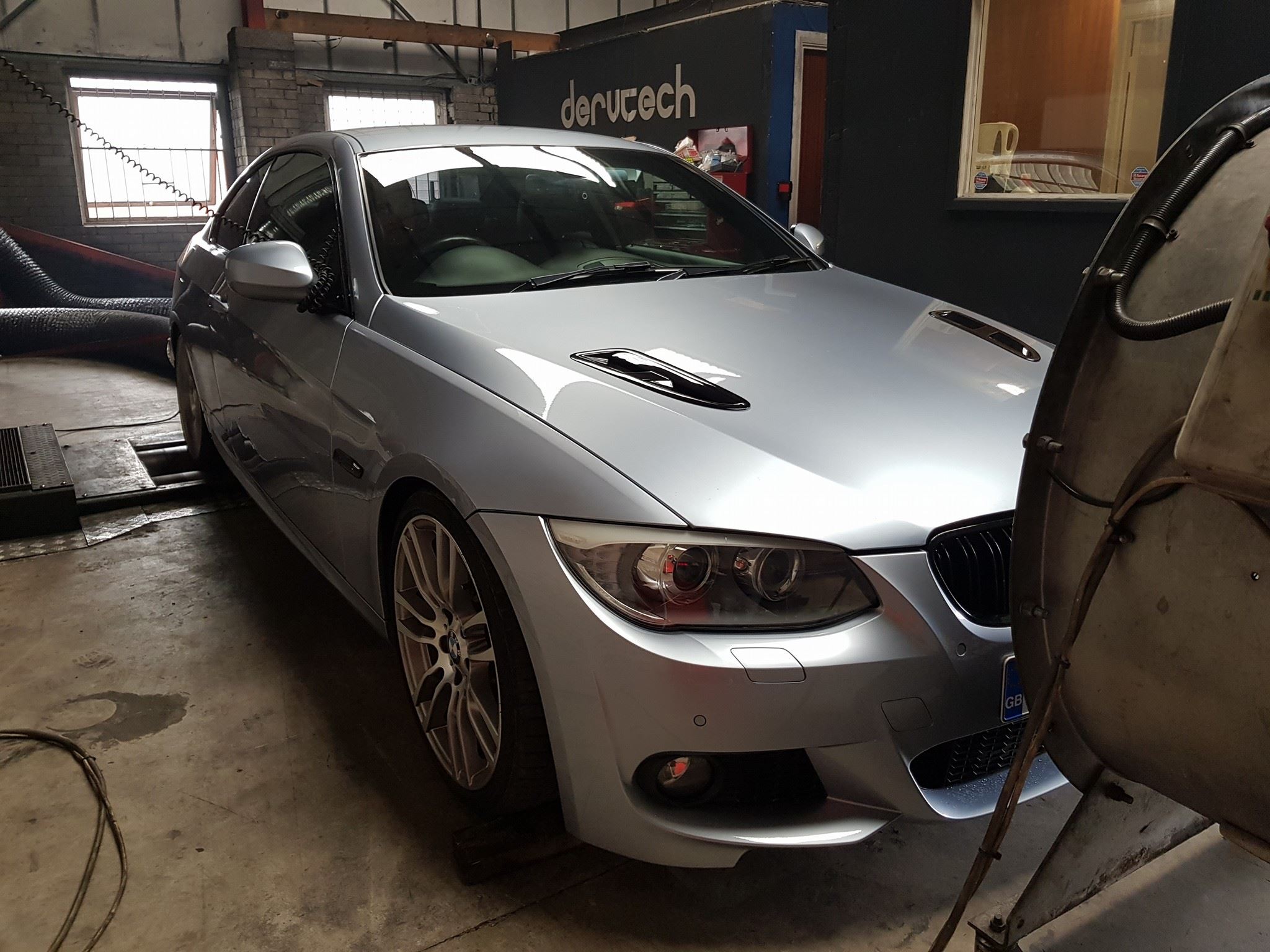 DervTech Tuning - 370hp BMW 335d in for custom mapping on...
