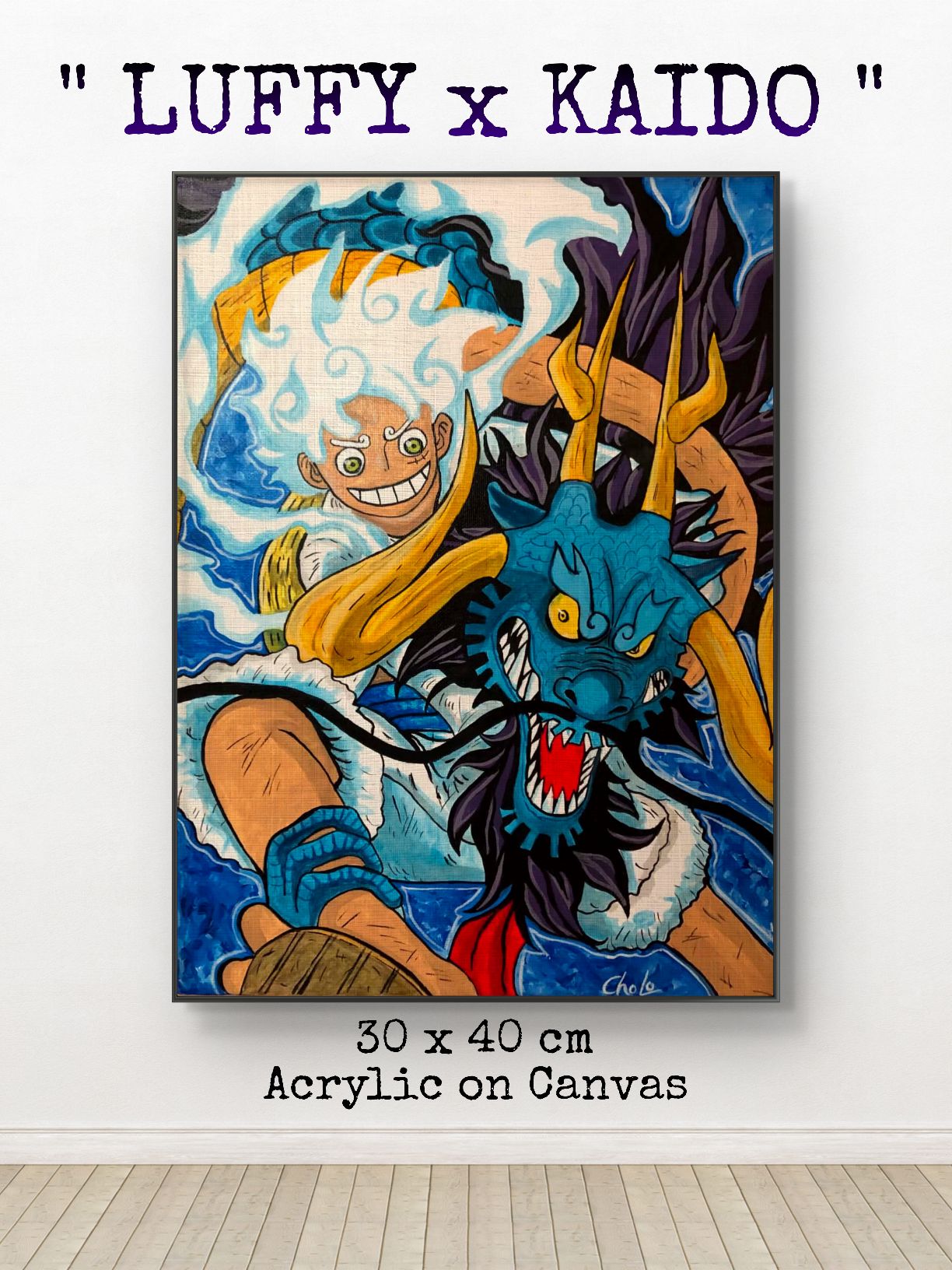LUFFY's ARTCANVAS 1/8 1000 LOGS Anniversary