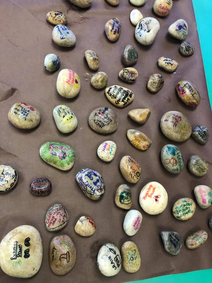 Look around town for our Book Rocks!... - Lit in the Library | Facebook