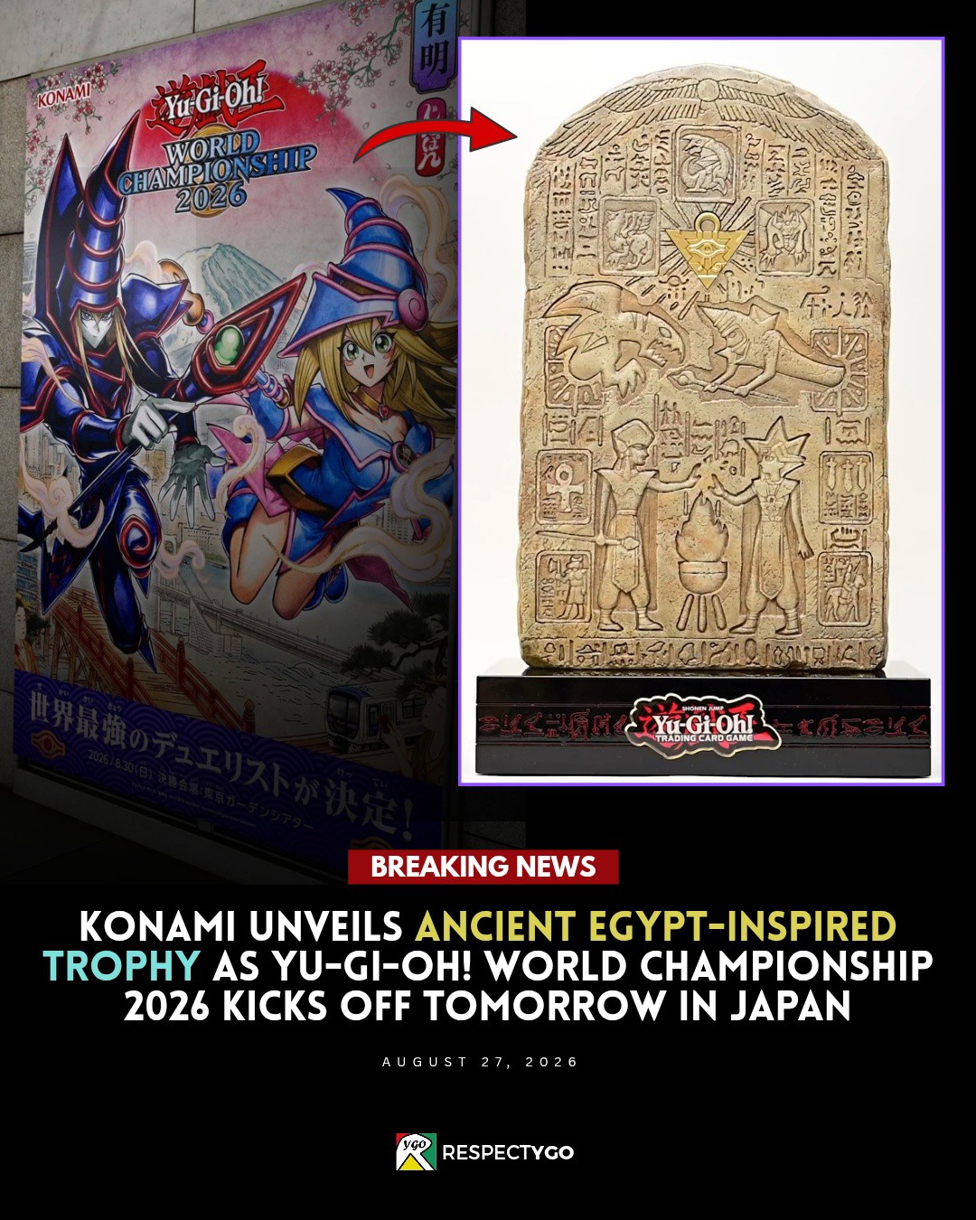 THE WCS2026 TROPHY!' 🏆 BREAKING: Konami Unveils Ancient Egypt