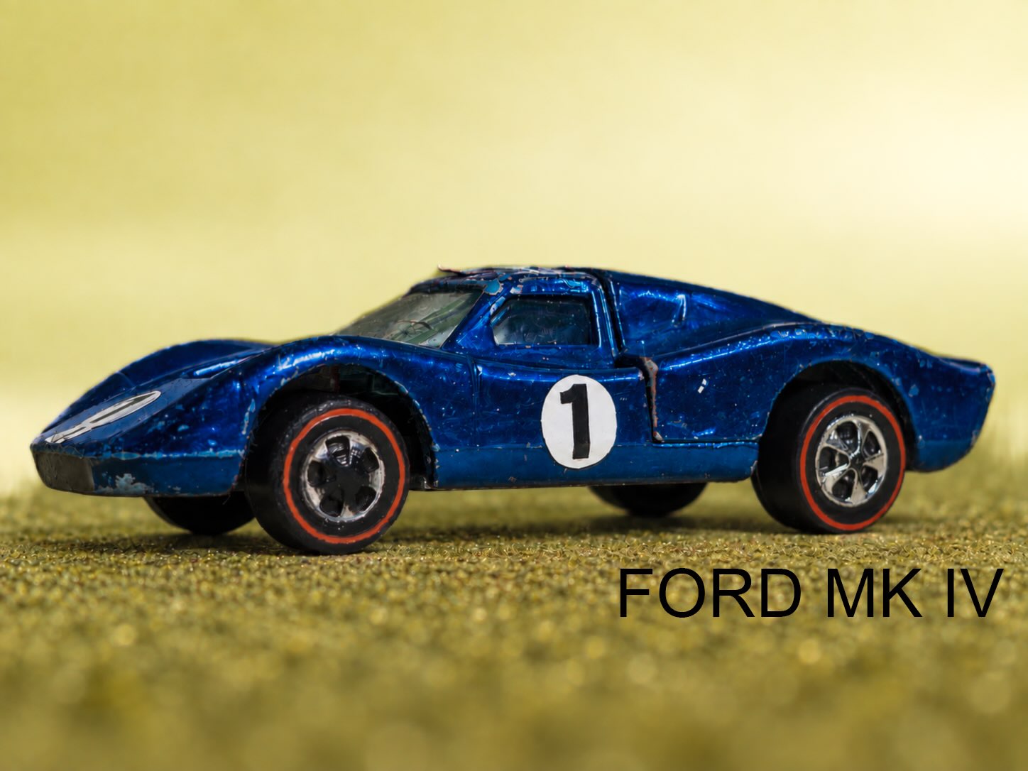1969 Ford MK IV from Hot Wheels Grand Prix line