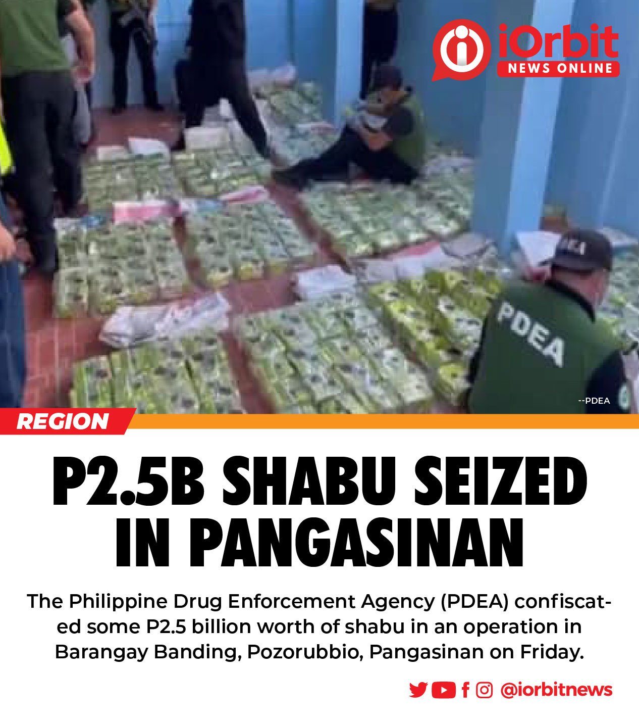 The Philippine Drug Enforcement Agency... - iOrbitNews Online | Facebook