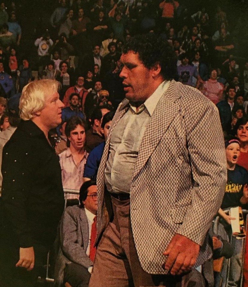 warrior ＆André the Giant＆Bobby Heenan Andre The Giant & Bobby