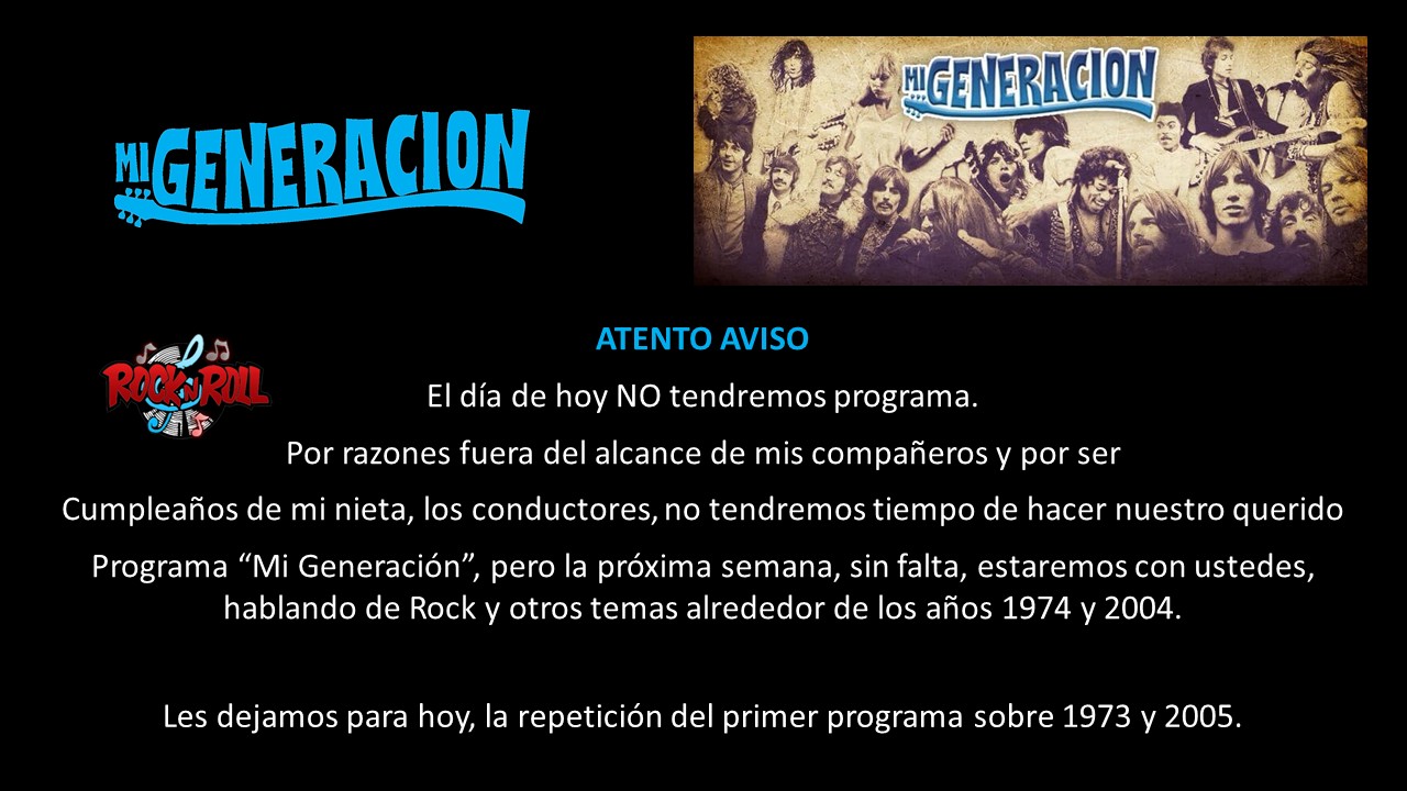 MI Generación: La Historia del Rock