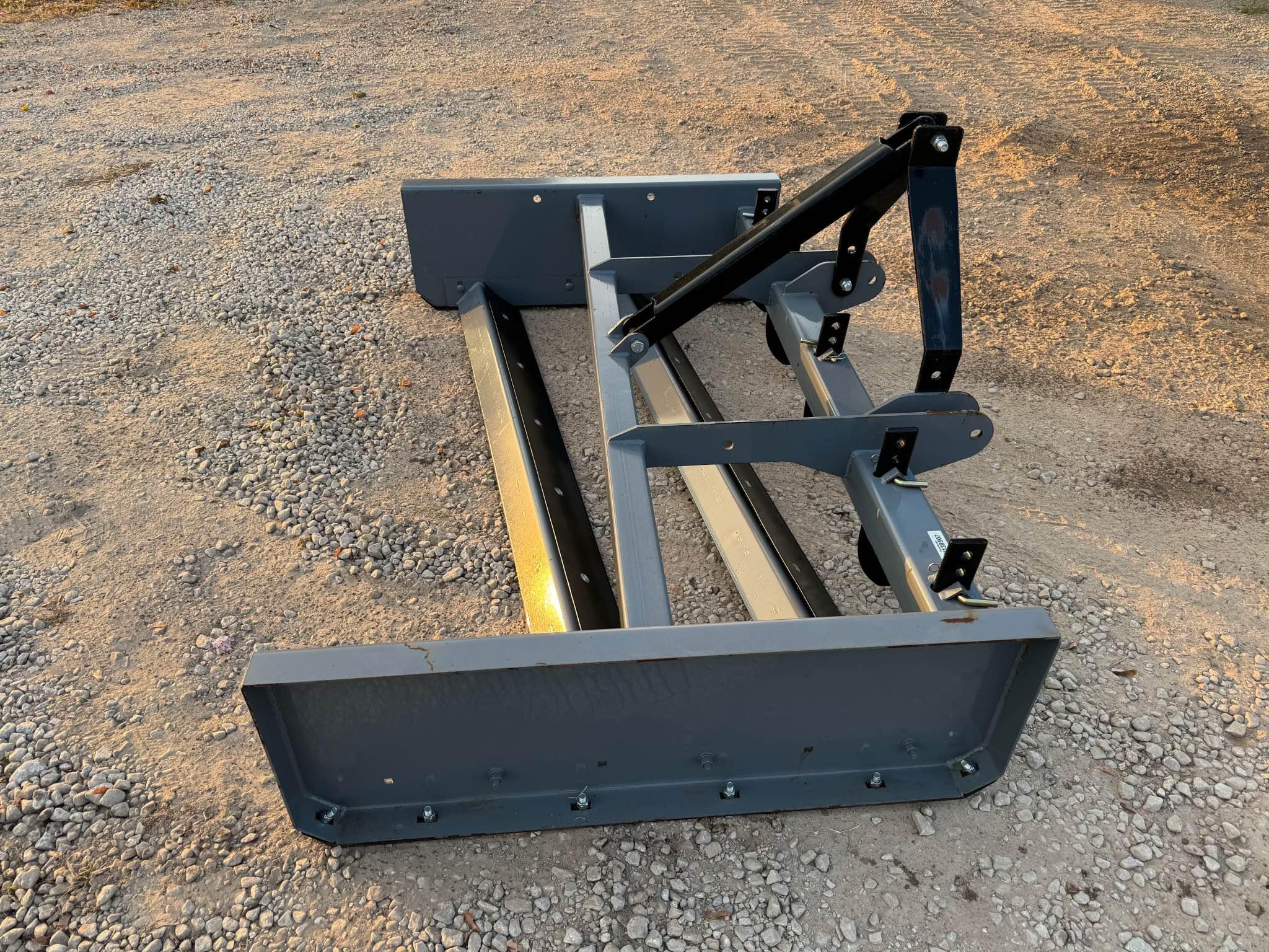 NEW Titan 72” Land Planer Leveler w Ripper Shanks tractor 3pt 3 point ...