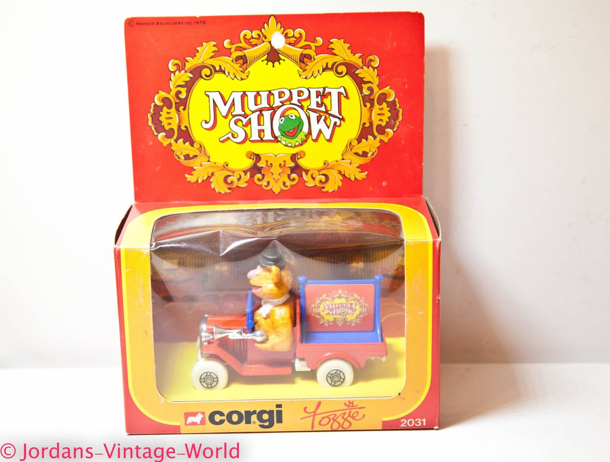 1979 Corgi Muppet Show diecast and plastic character vehicles 