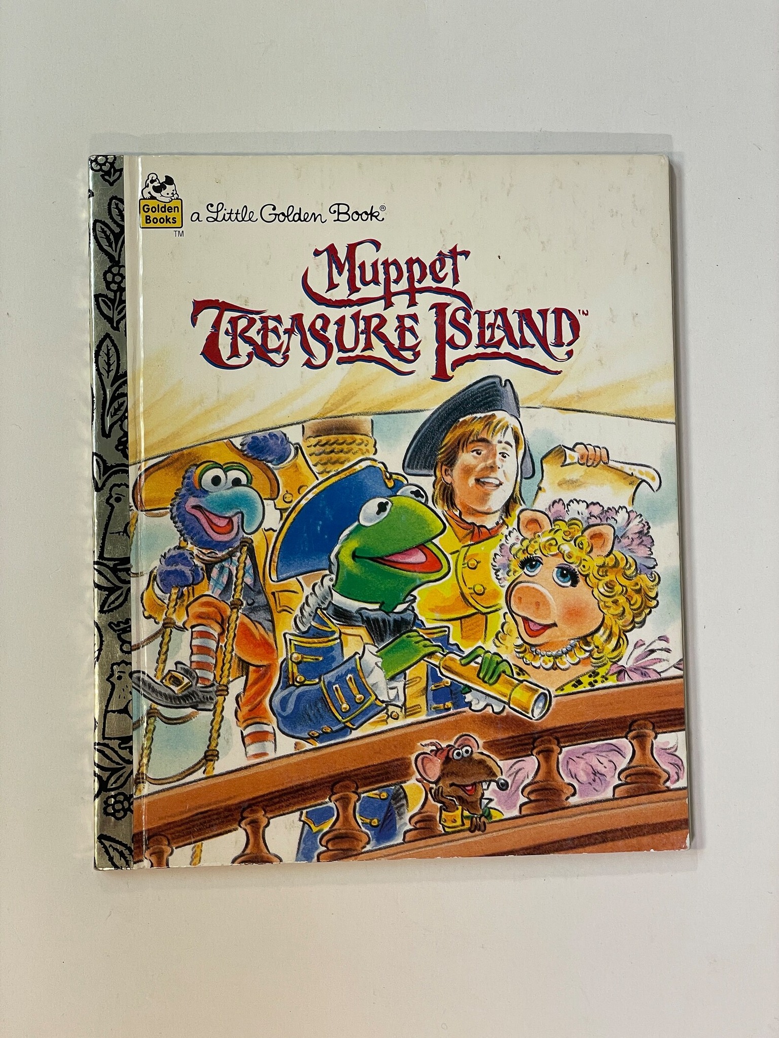 Muppet Treasure Island (Little Golden Book) illustrated by Tom