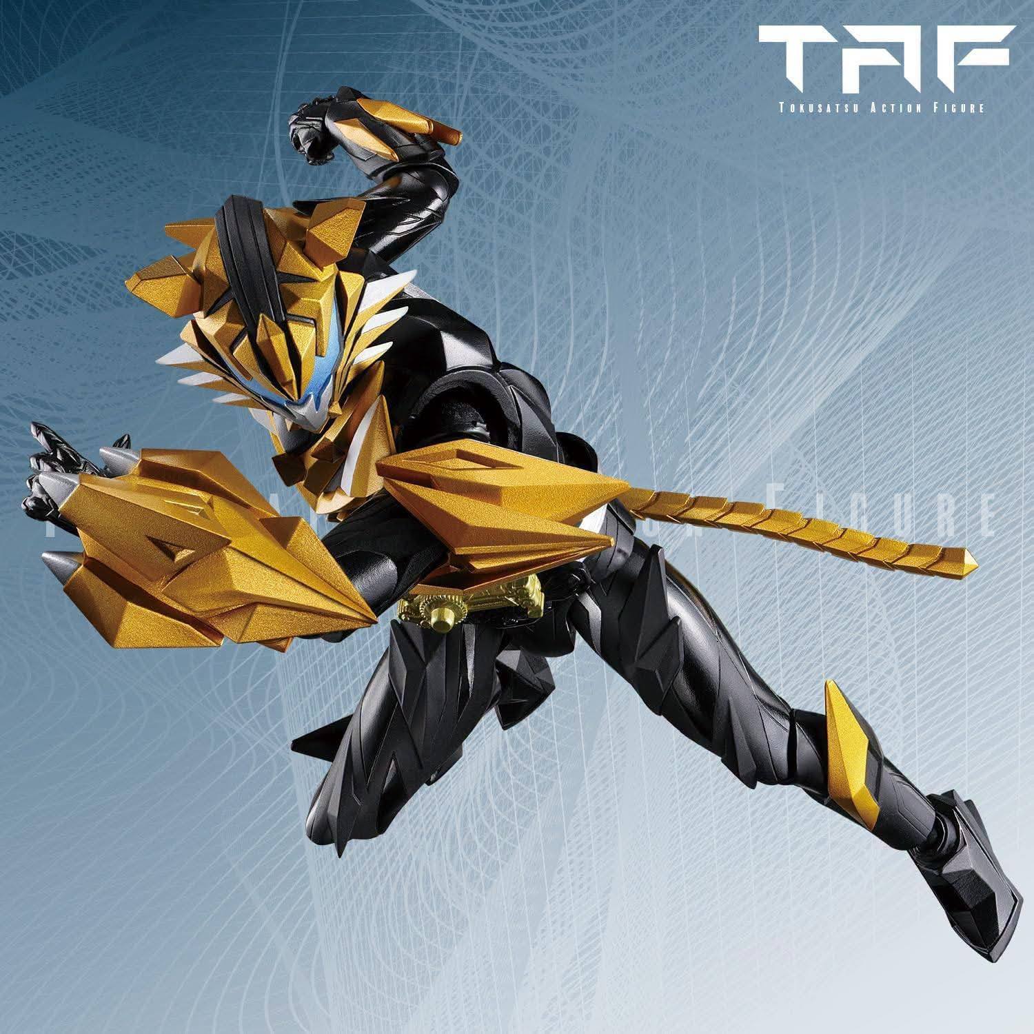 Kamen Rider Tigre Tokusatsu Action Figure Images! The Tiger Rider