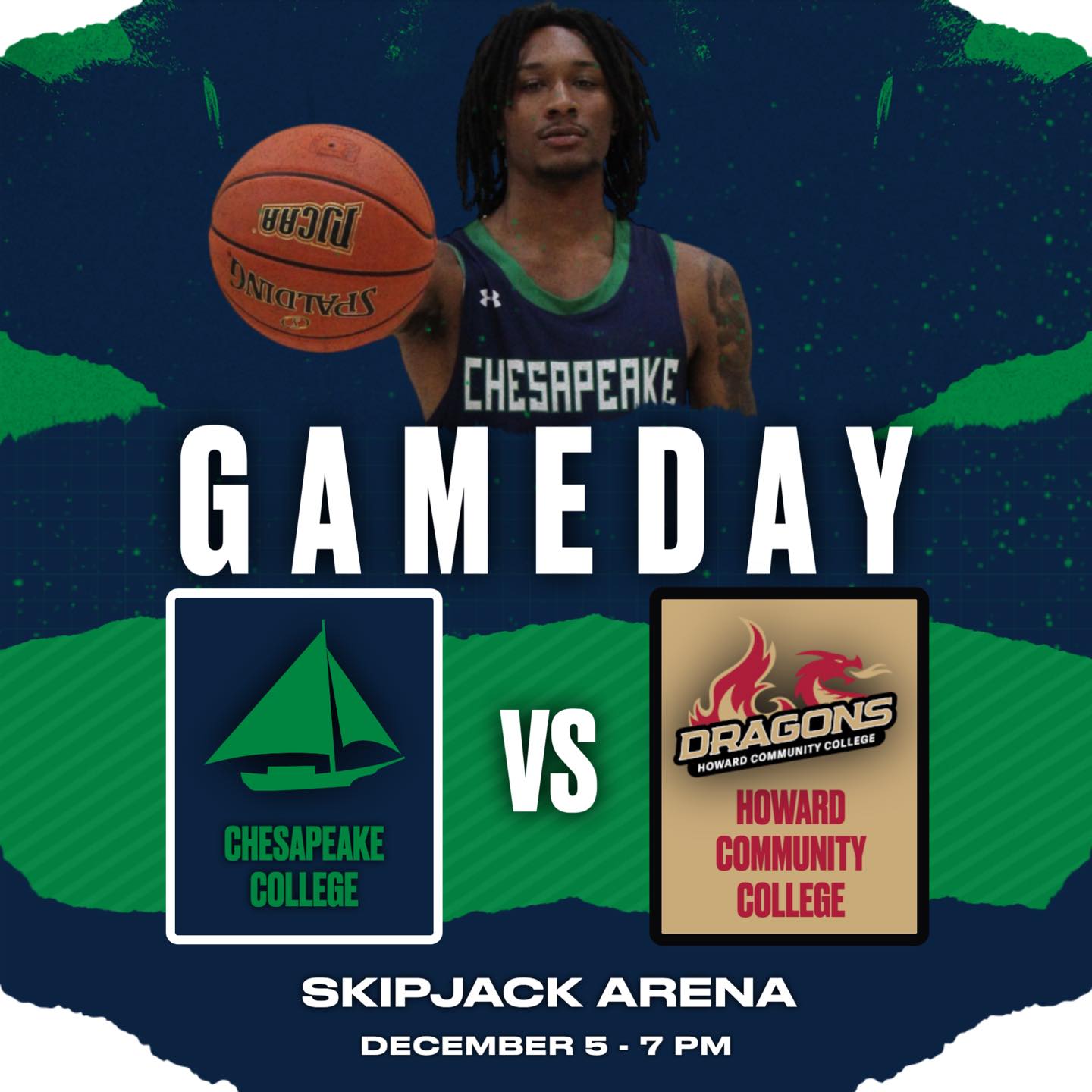 Chesapeake College Skipjacks Men's Basketball