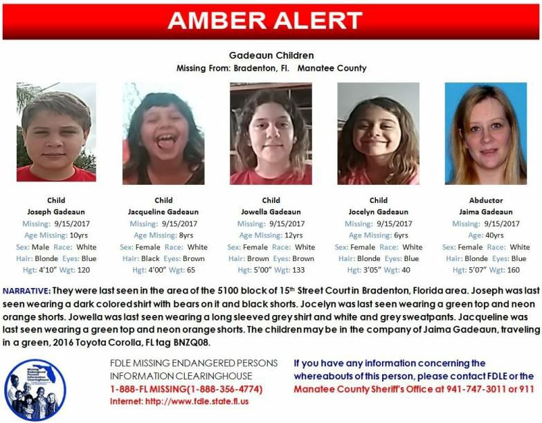 FDLE - UPDATE: This AMBER Alert has been canceled. The... | Facebook