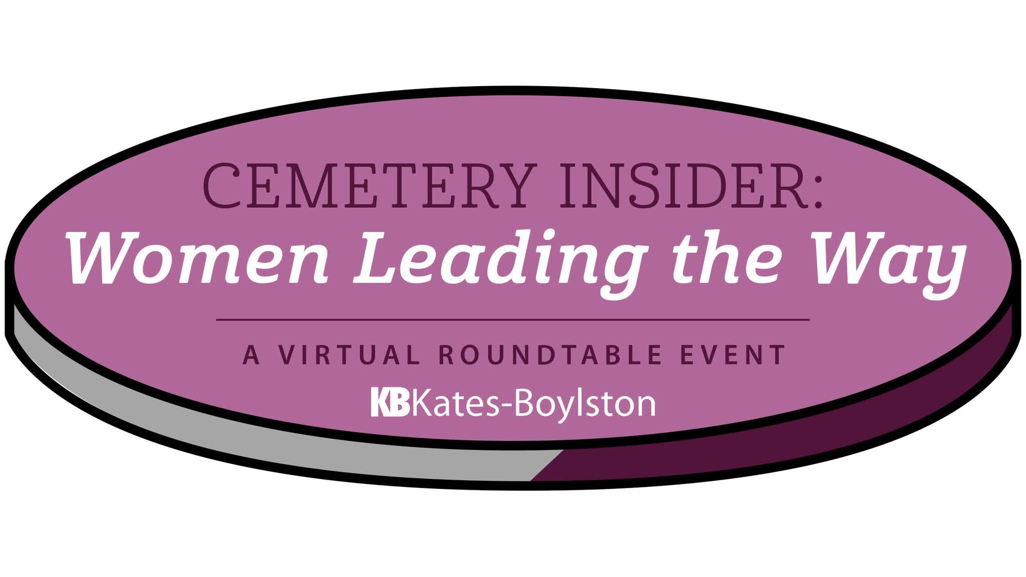 Kates-Boylston - 🌟 Cemetery Insider: Women Leading the Way - A Virtual ...