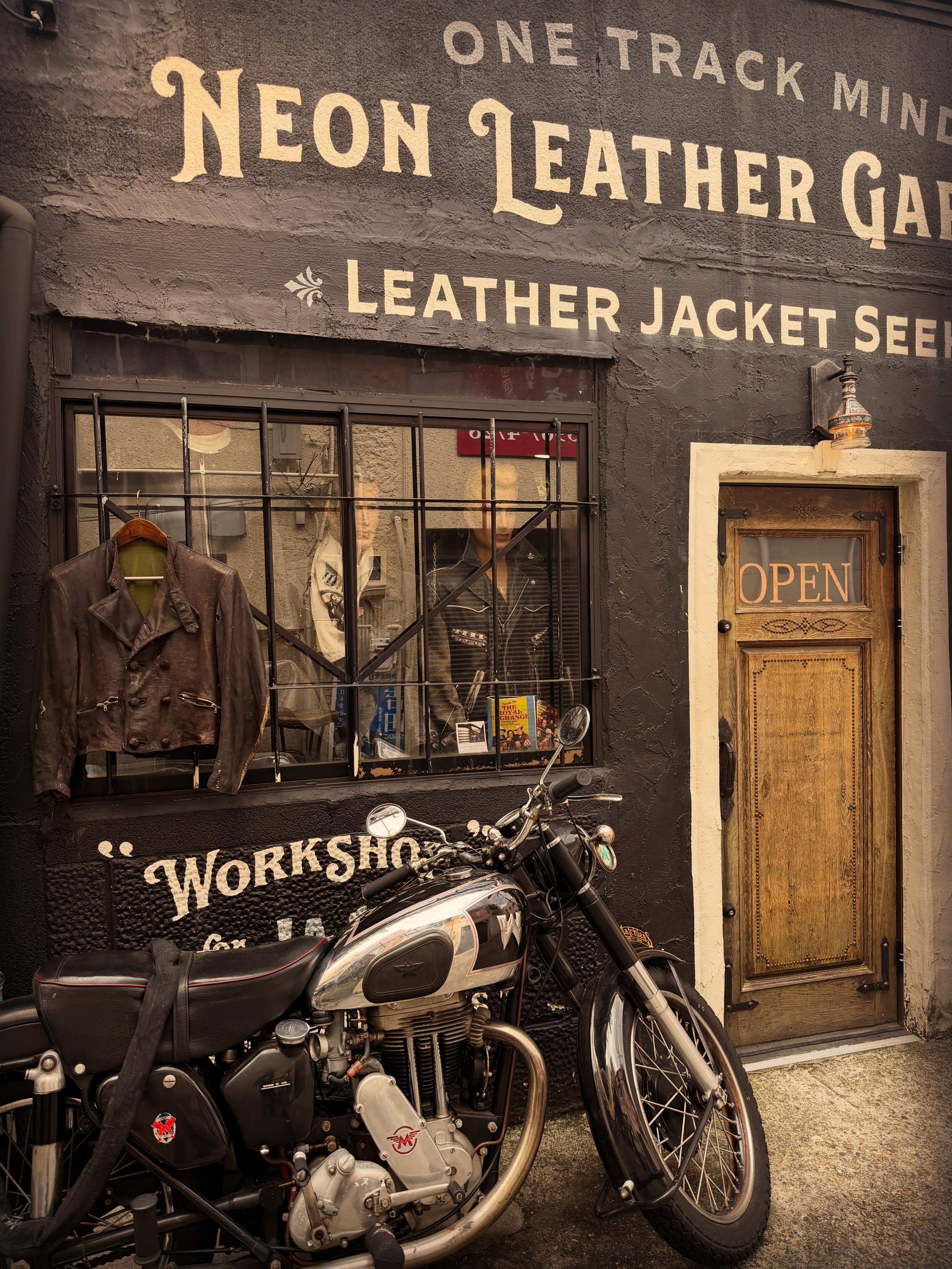 NEON Leather Garment