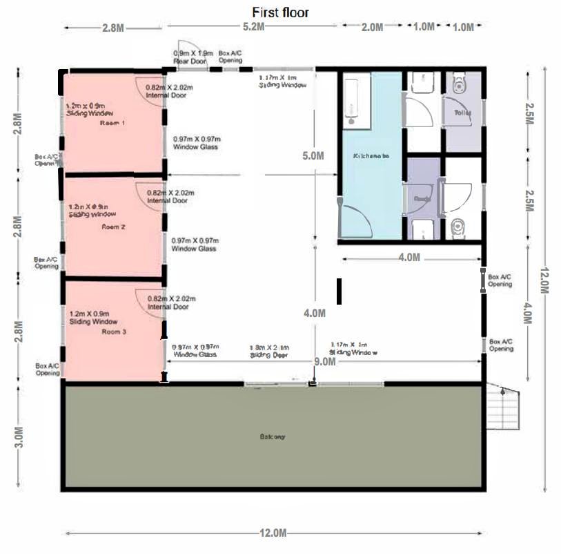 Atco 3 Bedroom Demountable - Property Rentals - Ipswich, Queensland ...
