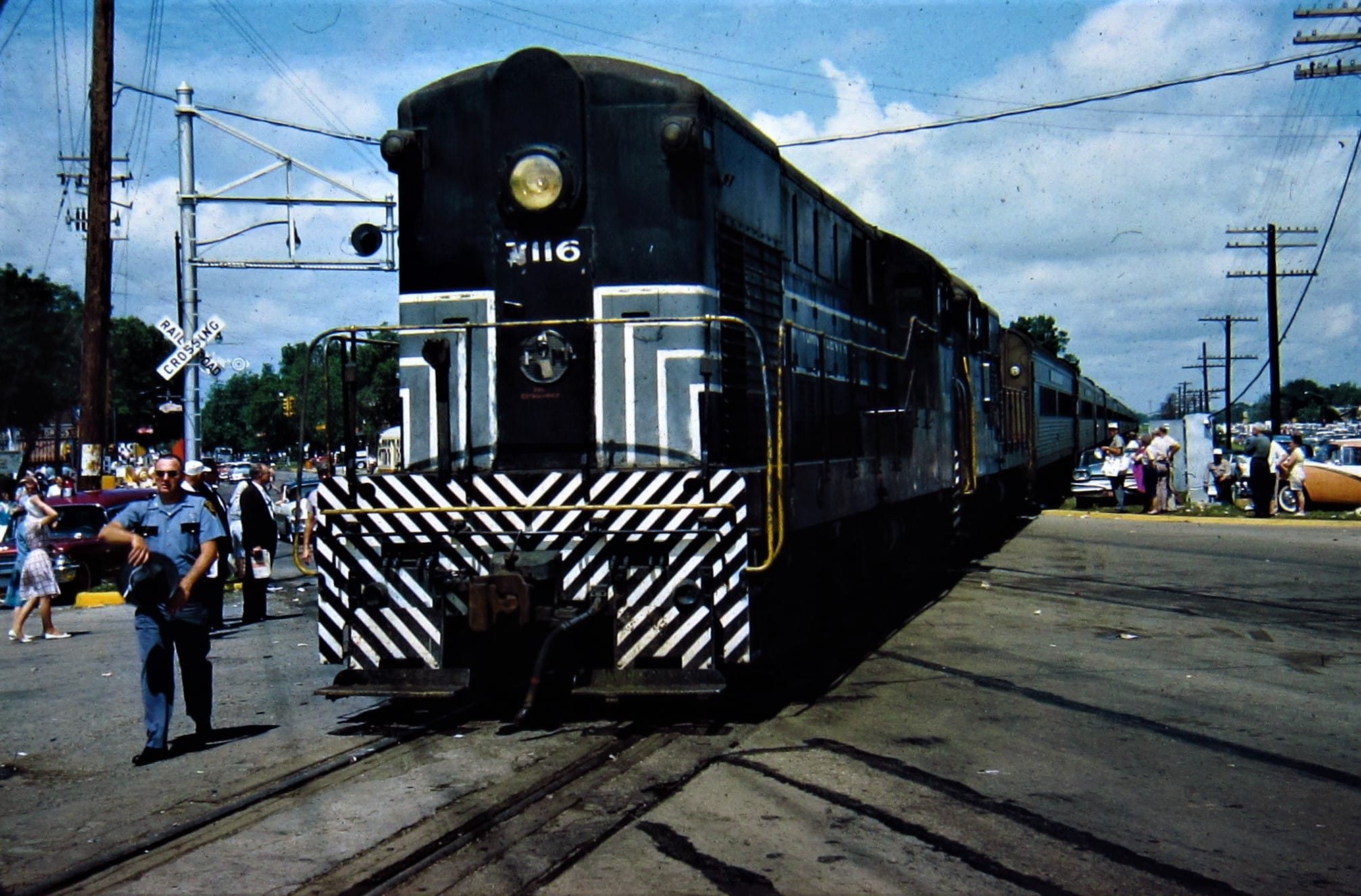 New York Central Fairbanks-Morse H20-44 #7116 at Speedway, IN
