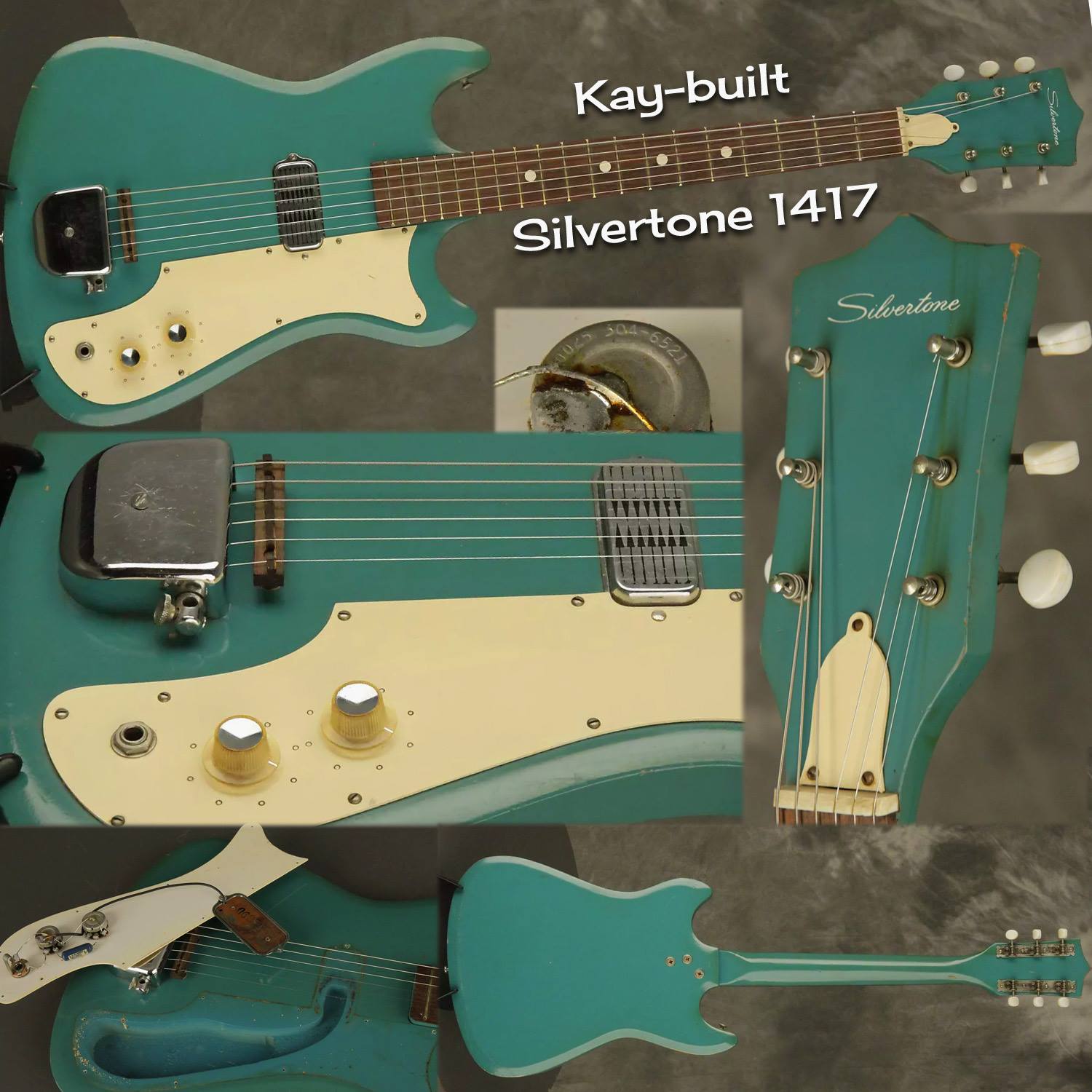 My 1962 #Silvertone 1420 and 1961 #Premier Model 50.