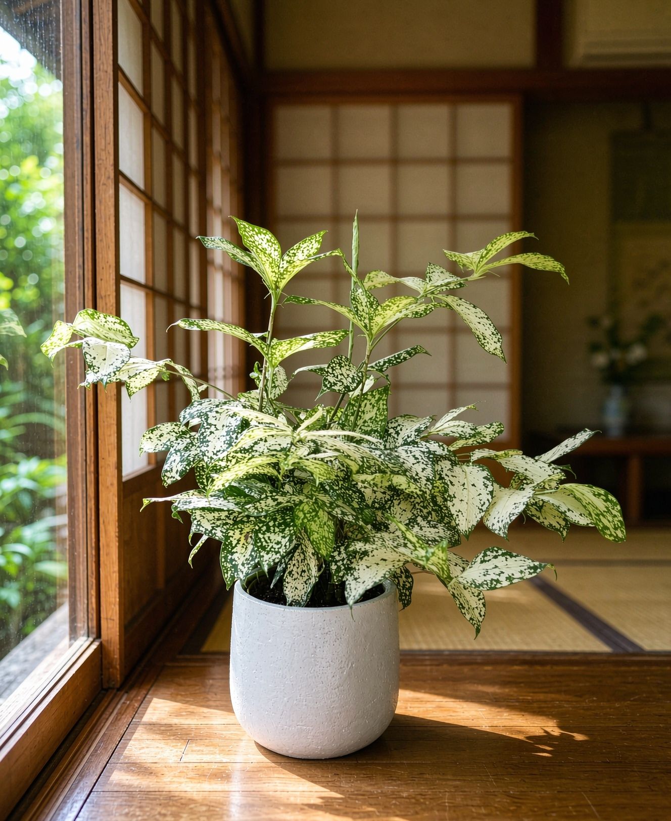 近期爆紅的「#黃金腎蕨」，又稱「#黃金瀑布蕨」 (英文名：Nephrolepis