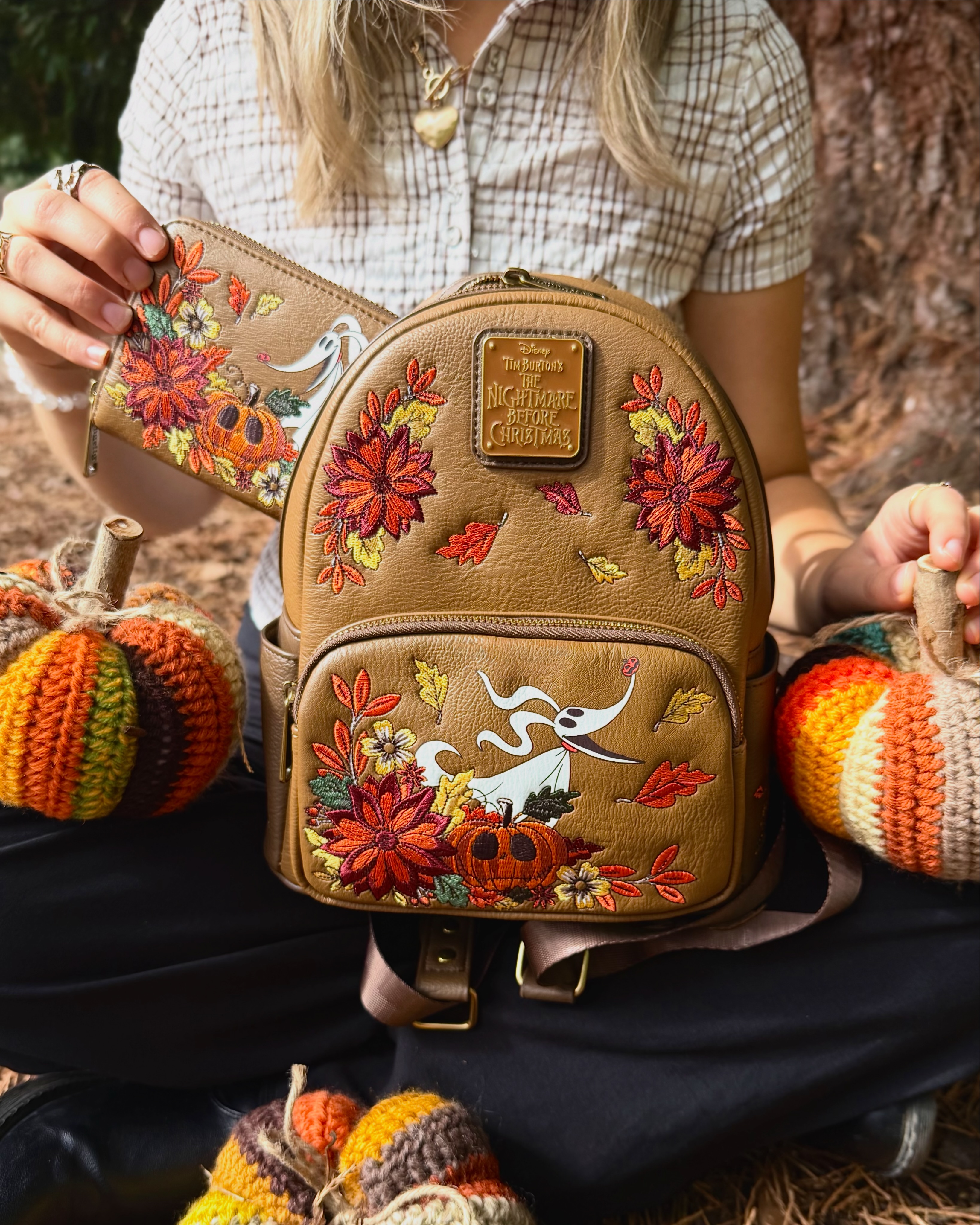 Get Ready Comics' exclusive Loungefly glow-in-the-dark floral mini
