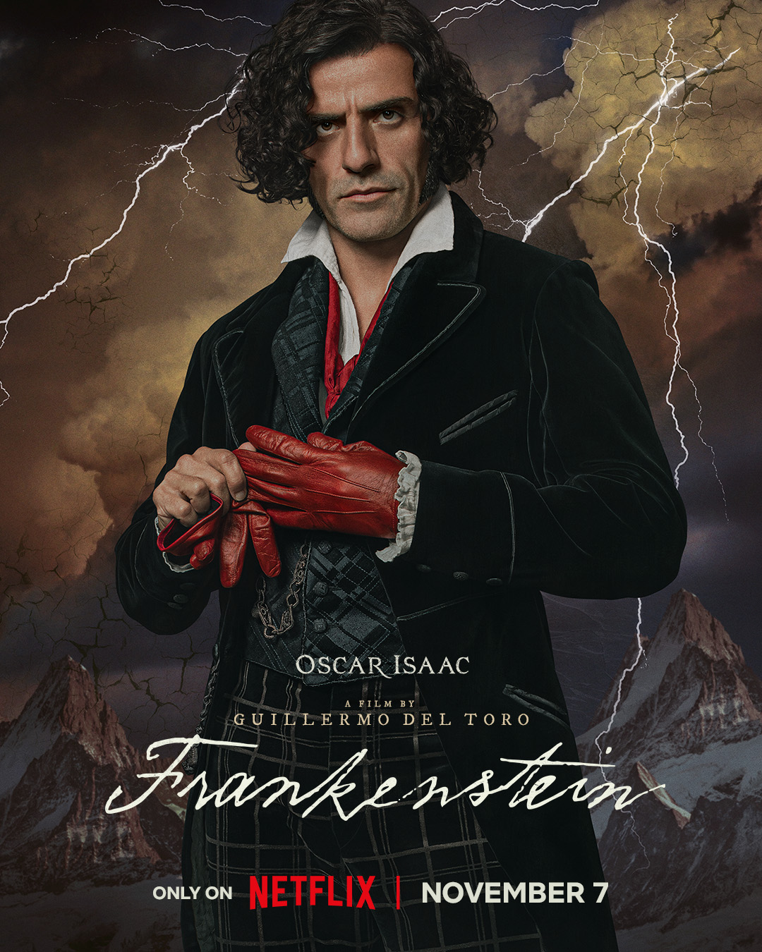 FRANKENSTEIN, written and directed by Guillermo del Toro. Starring