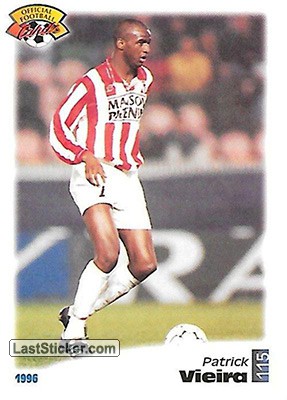 Former midfielder of Cannes (1993-1995) - 🇫🇷 Patrick Vieira