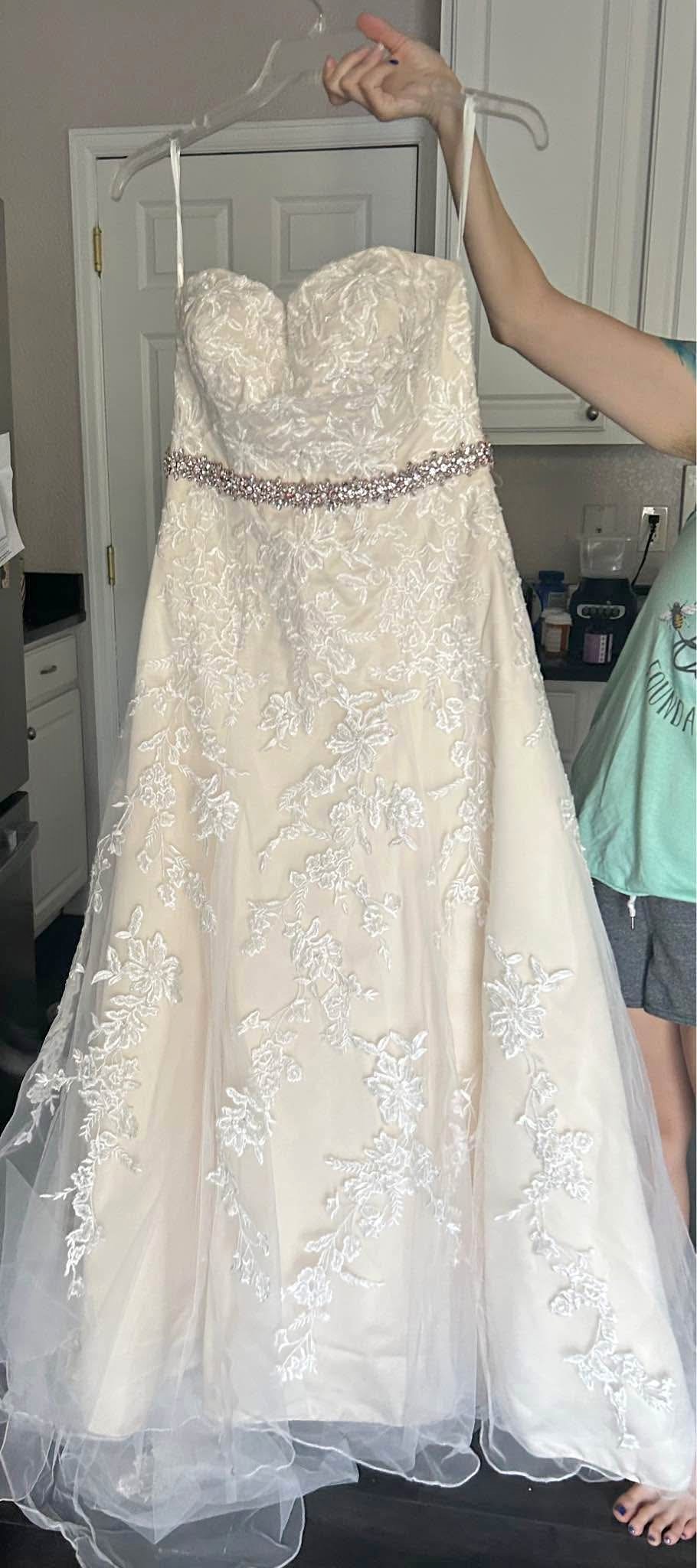 rose gold wedding dress david's bridal Dresses for sale in Denver, Colorado fabric-embroidered