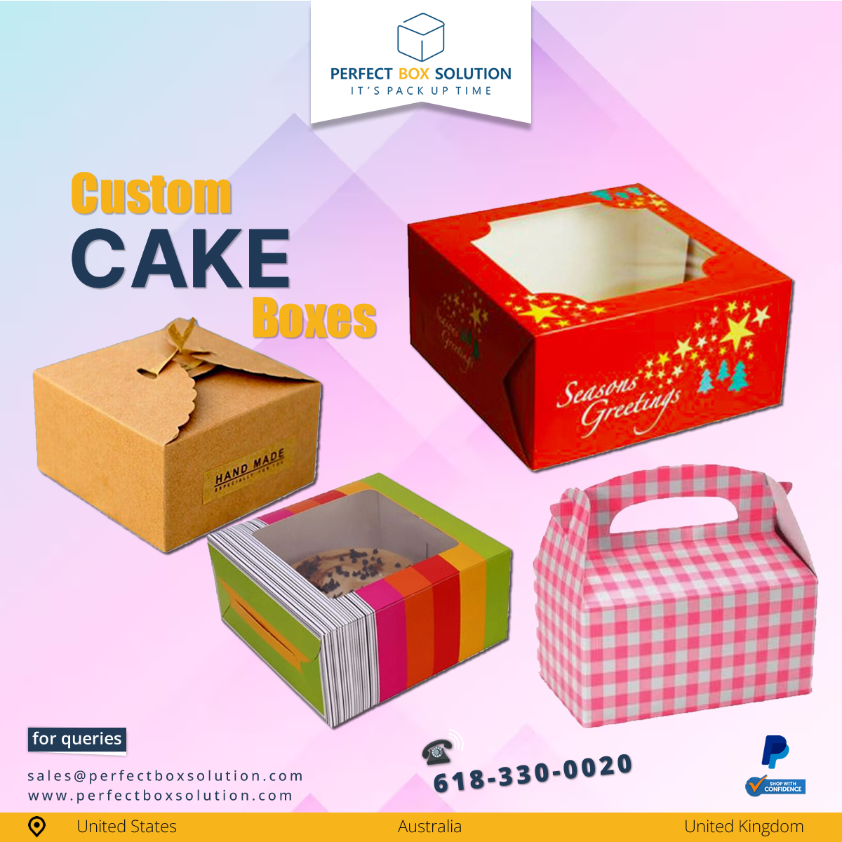 Perfect - 🍰 Elevate your cake presentation with Perfect Box Solution! 🎁 ...