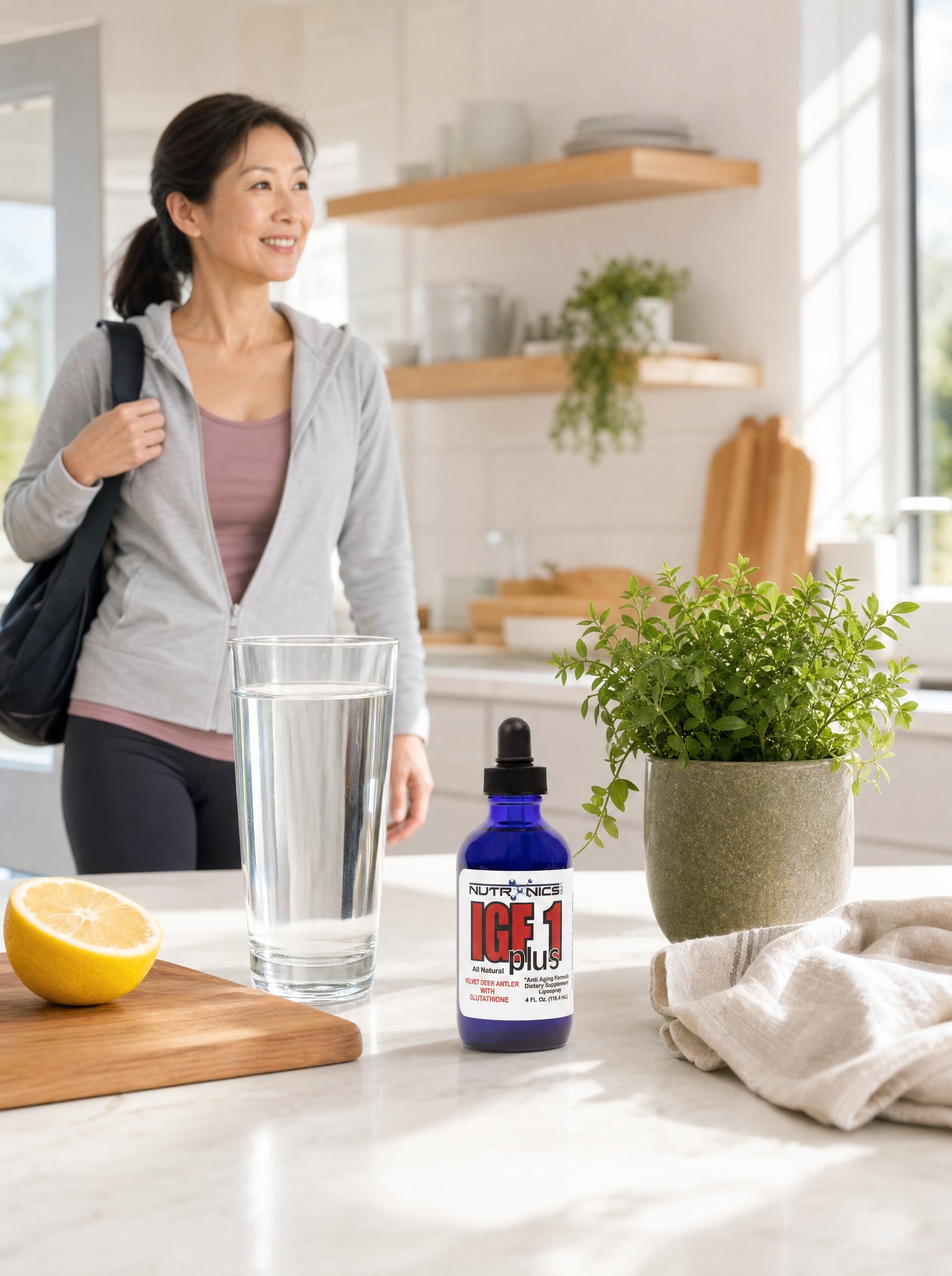 Nutronics Labs IGF-1 Plus with Glutathione: Boost Immune Support and Detoxification