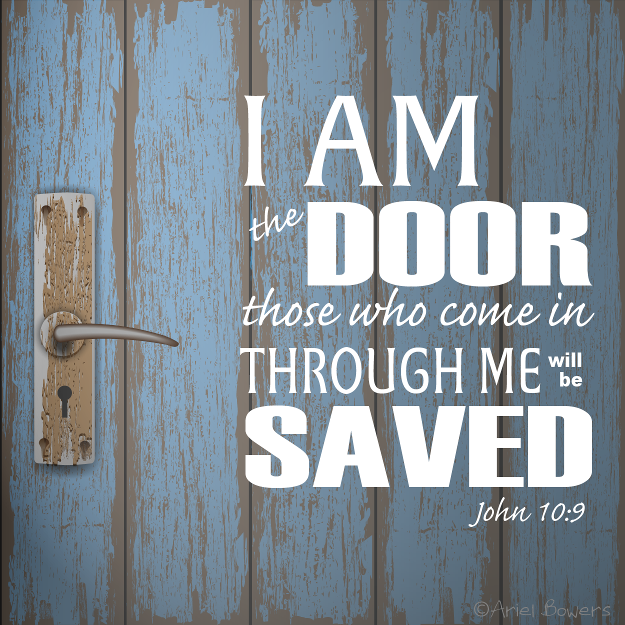 Ashland - John 10:7-10 (7) So Jesus again said to them, 