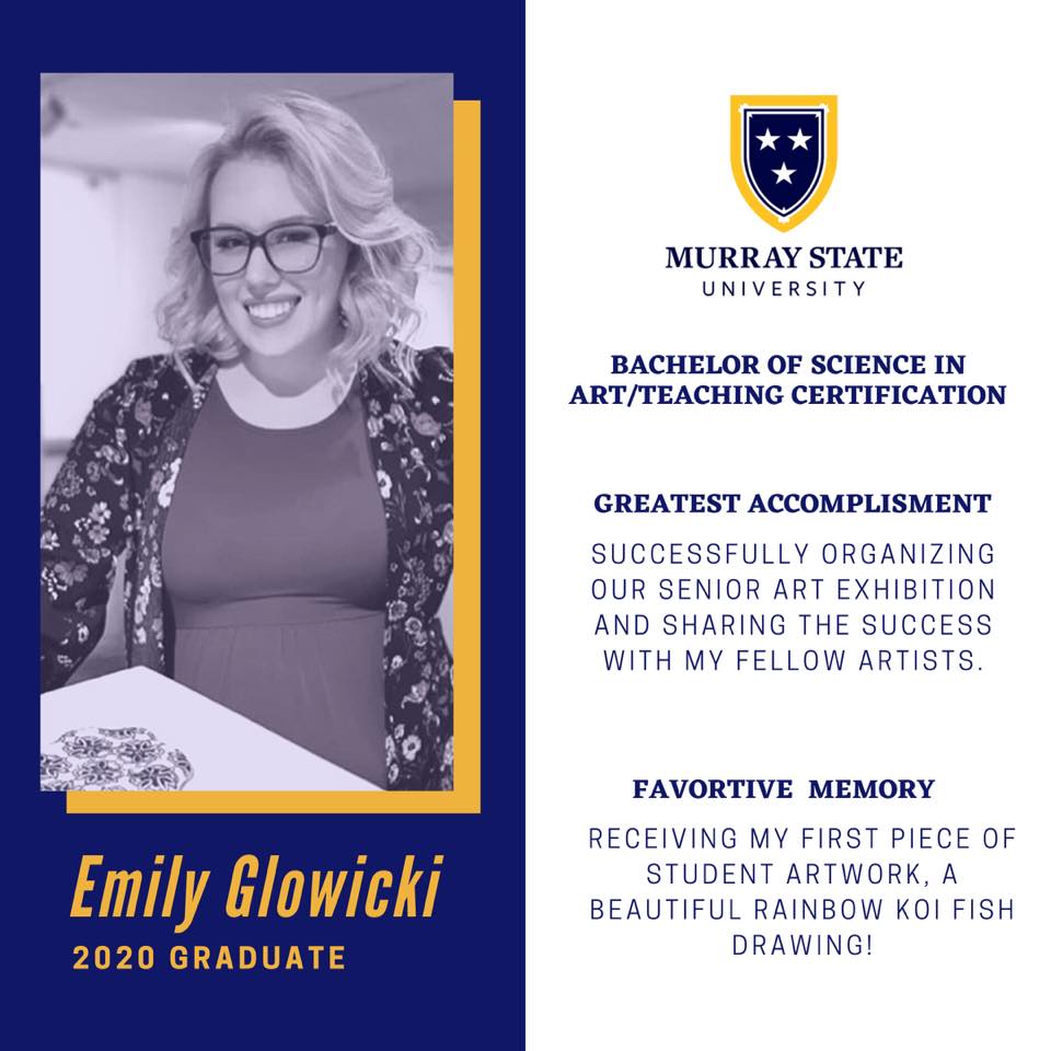 MSU - Congratulations to the MSU Art Education graduate, Emily Glowicki ...