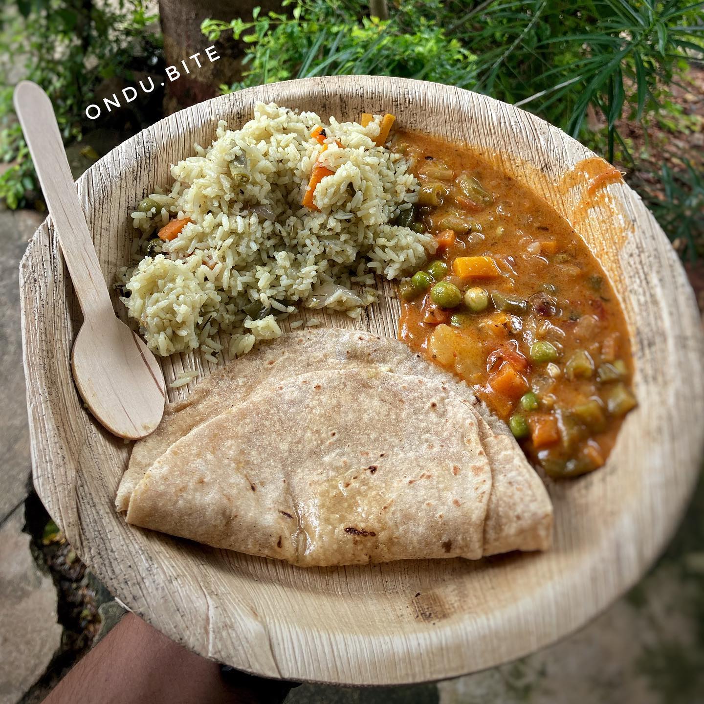 Ondu_bite - A very delicious and fulfilling meal with phulkas, a side ...