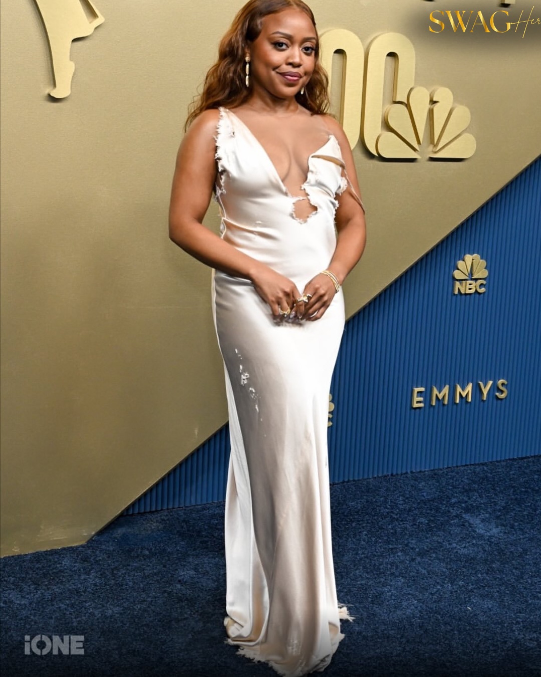 black actors dress We have a way of bringing our own energy wherever we go. 🖤✨ The Emmys gave us another opportunity to see actors, creators, and entertainers step onto one of television's biggest long sleeve ball gowns Ivory Black Bridesmaid Dresses SIZE:L / US 10-12
