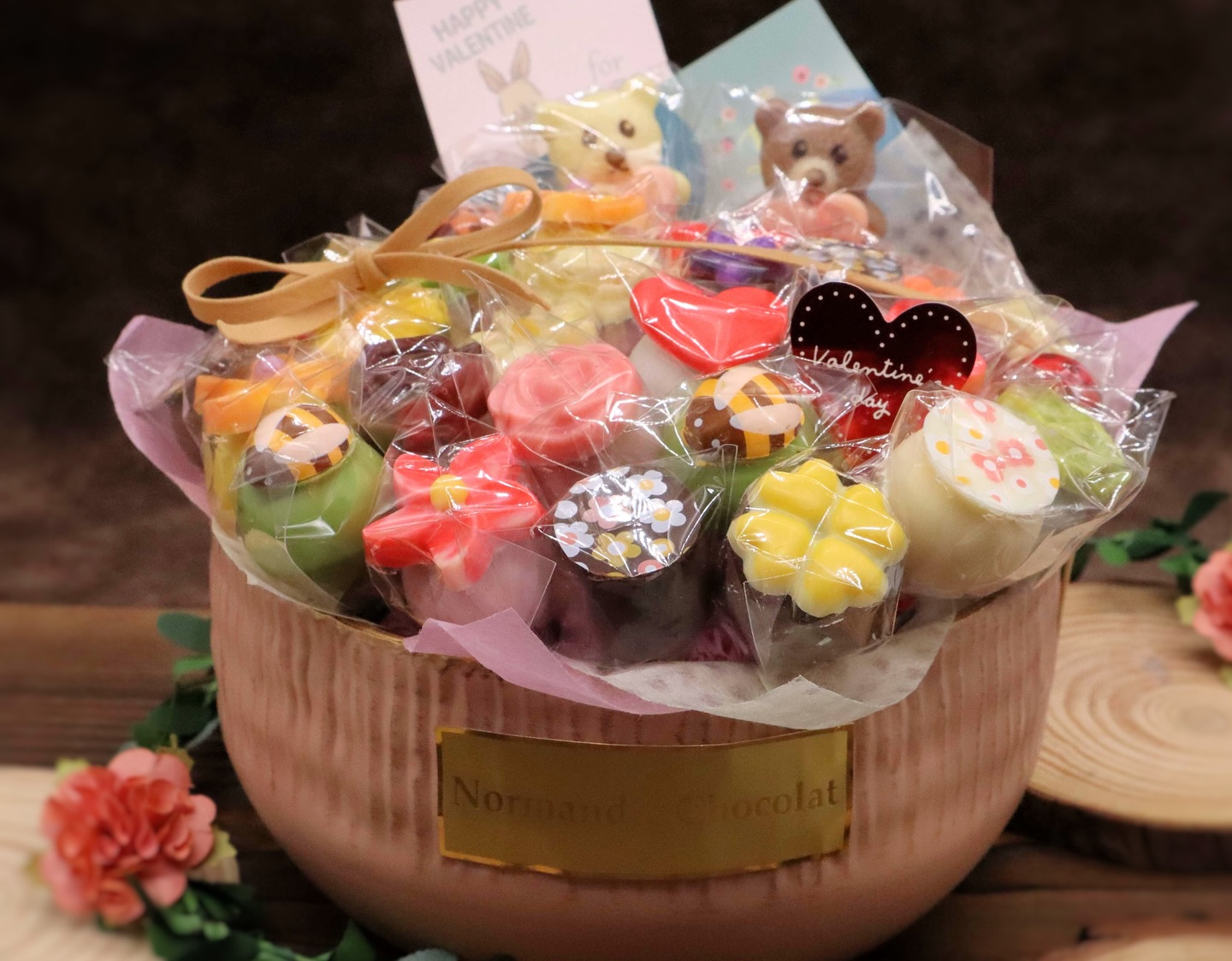 チョコ の 花束