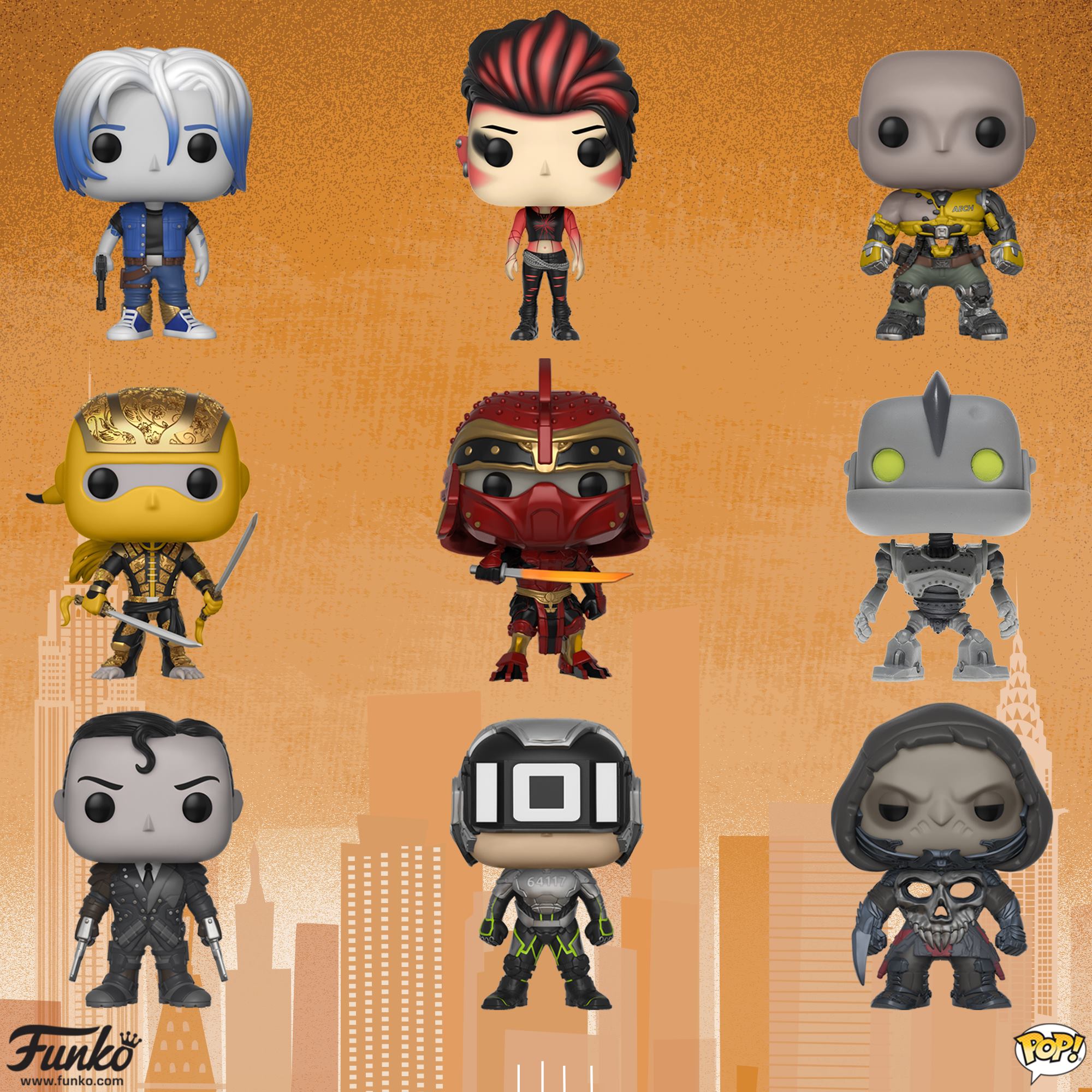 Funko One Ready 9体セット Player Pop!