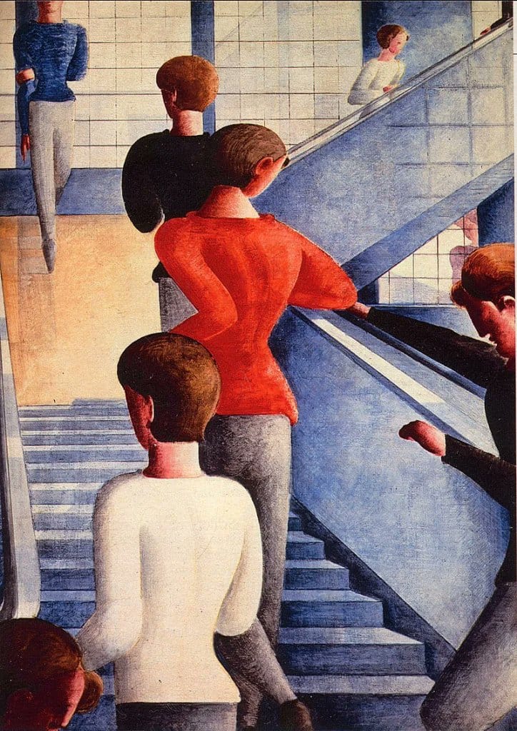 Oskar Schlemmer. Bauhaus. 1922. Theater workshop Master.