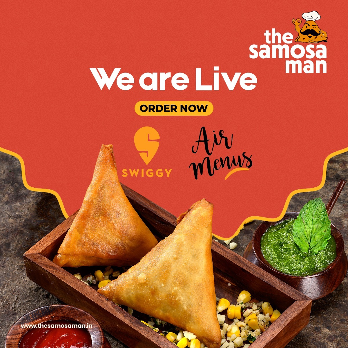 The Samosa Man - Hungry much?? 🍴 Indulge in our delicious samosas!! 😋 ...