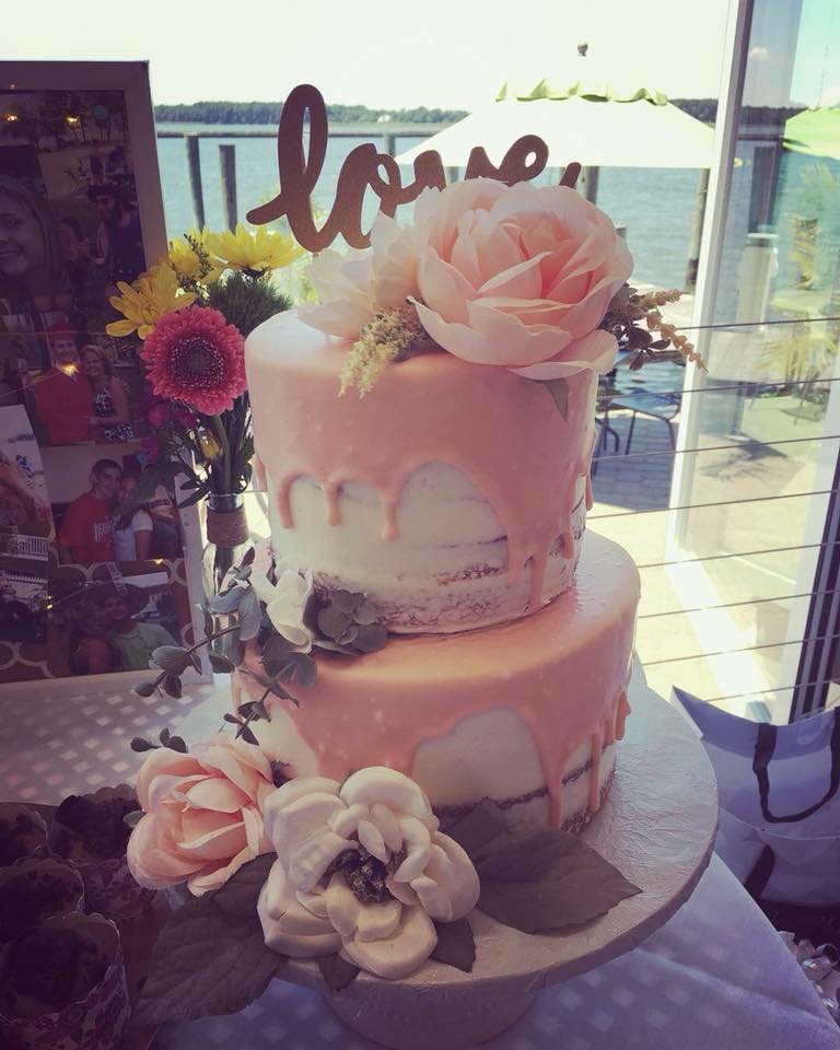 Two Rivers - Gorgeous Bridal Shower Cake from Patti Kake Bakery at Two ...